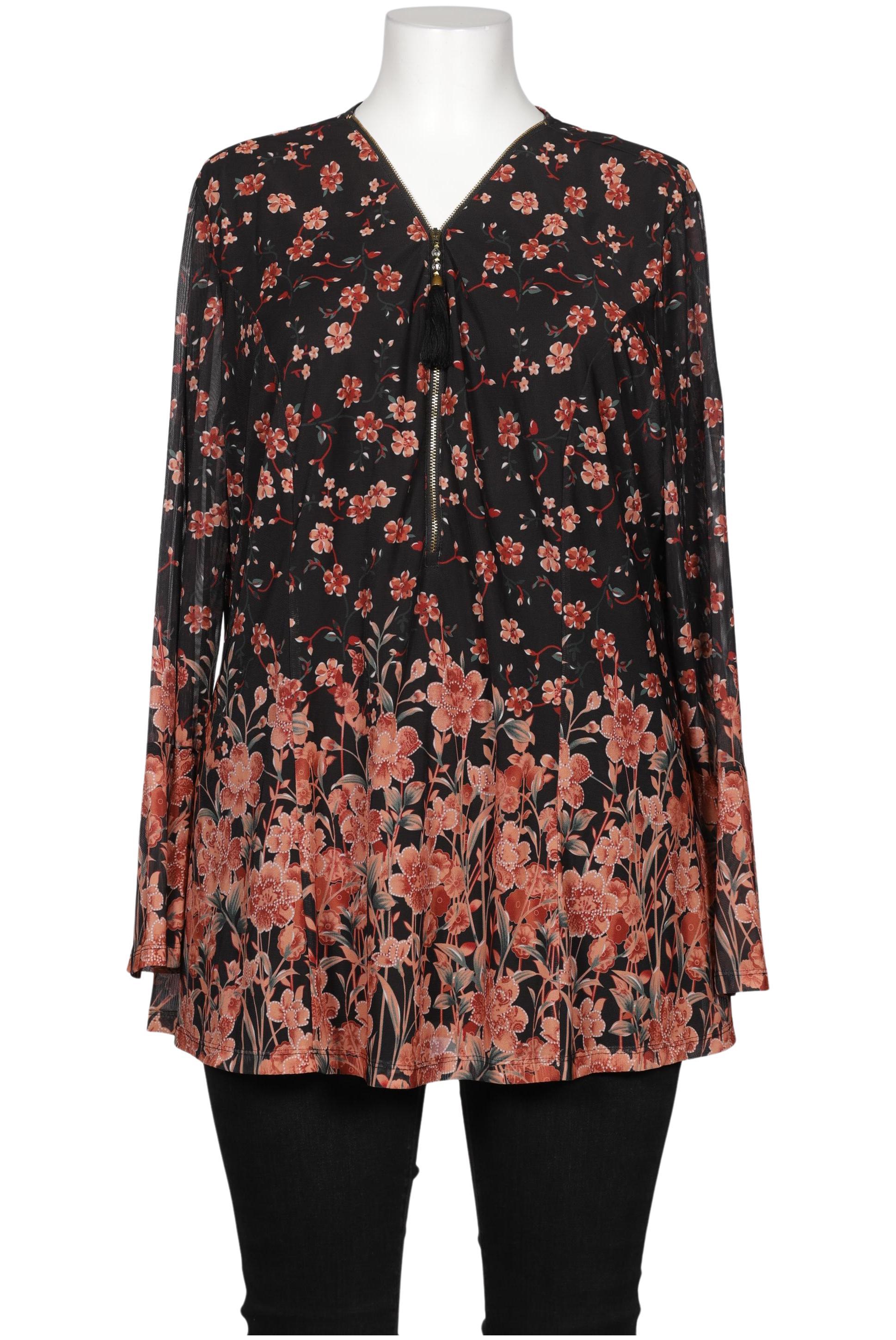 

sheego Damen Bluse, mehrfarbig, Gr. 50