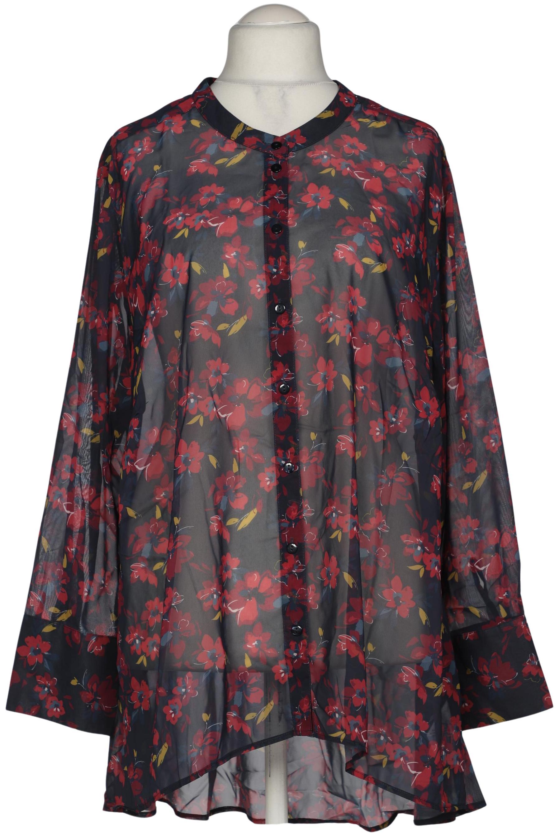 

sheego Damen Bluse, mehrfarbig, Gr. 54