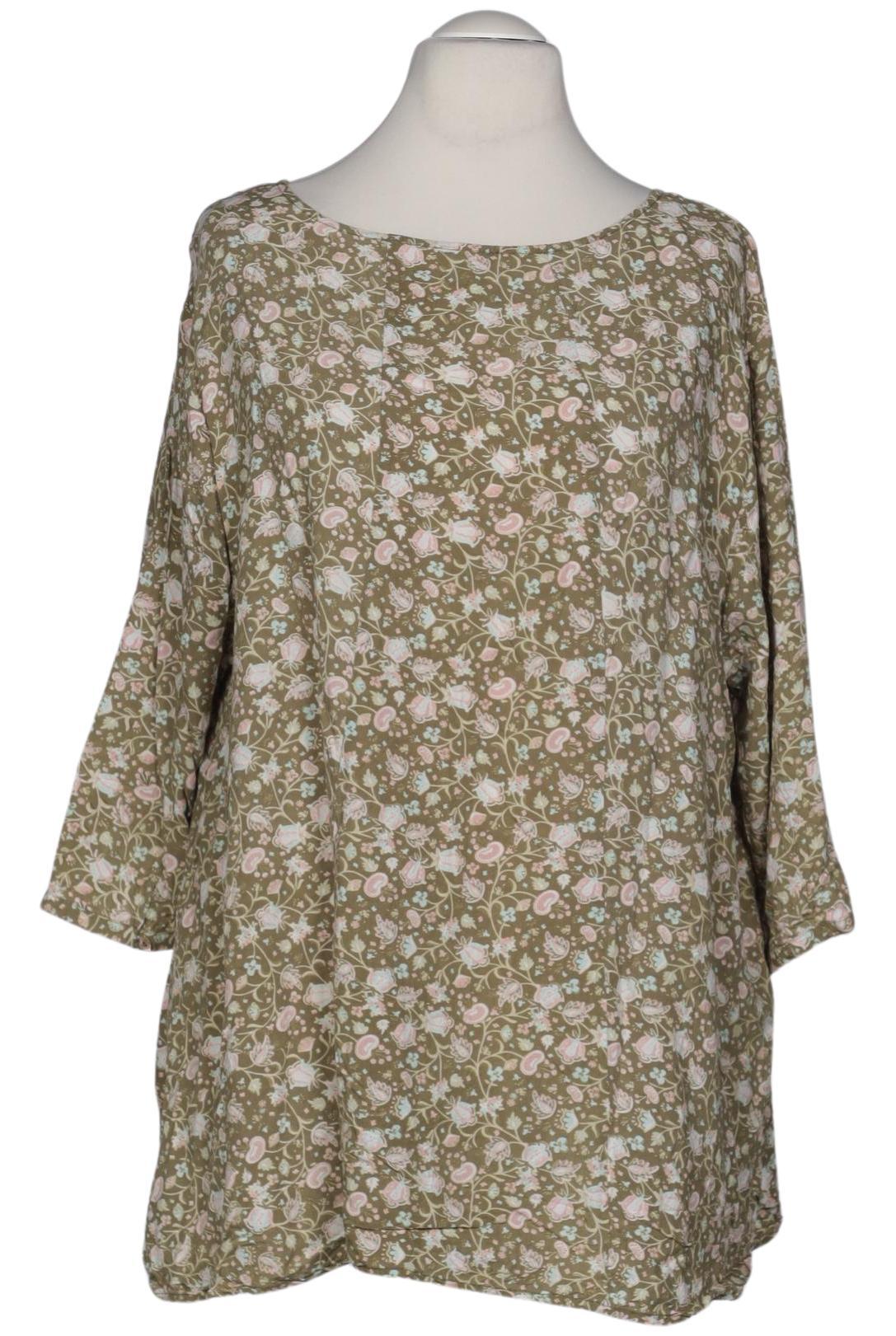 

sheego Damen Bluse, grün, Gr. 56