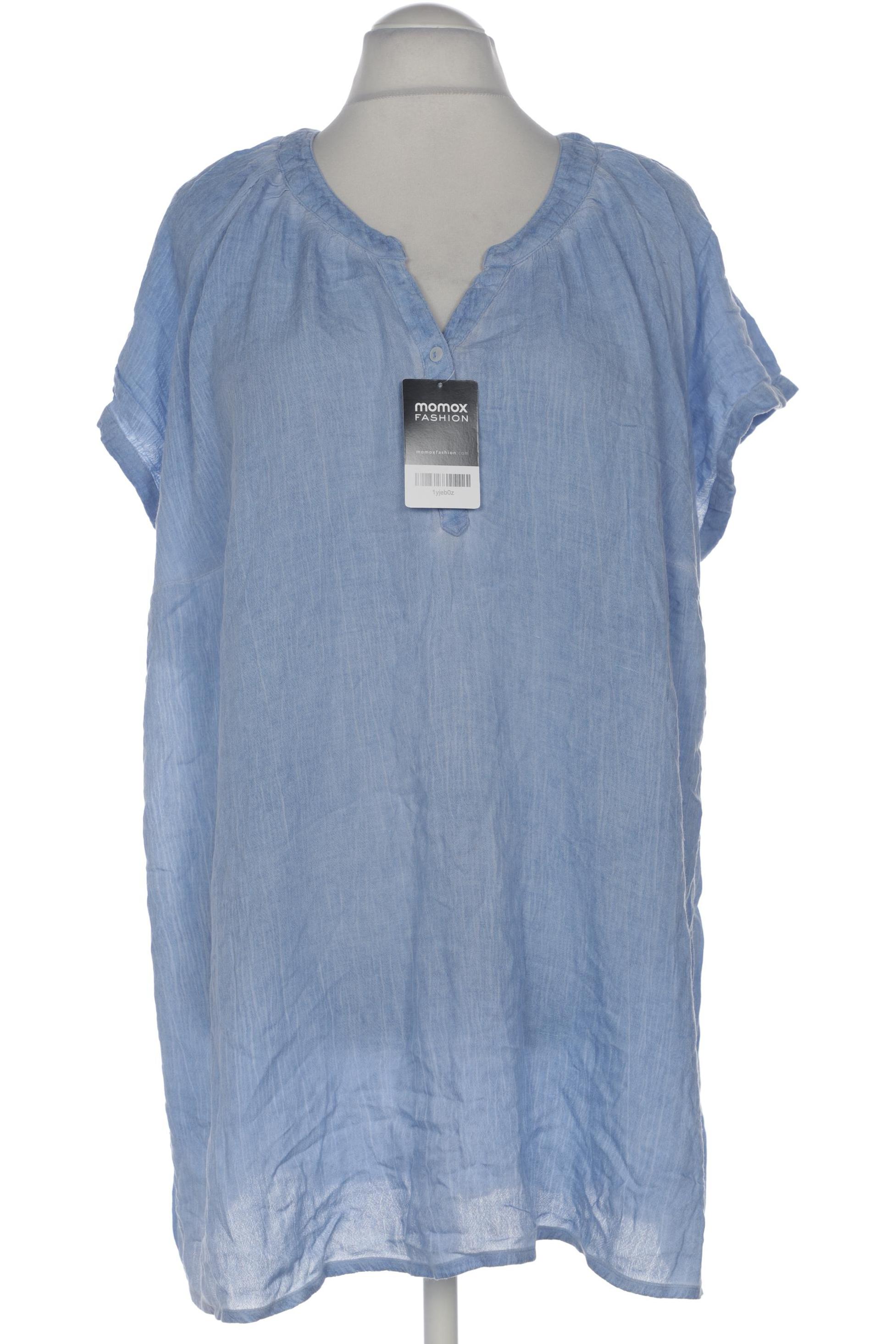 

sheego Damen Bluse, hellblau, Gr. 56