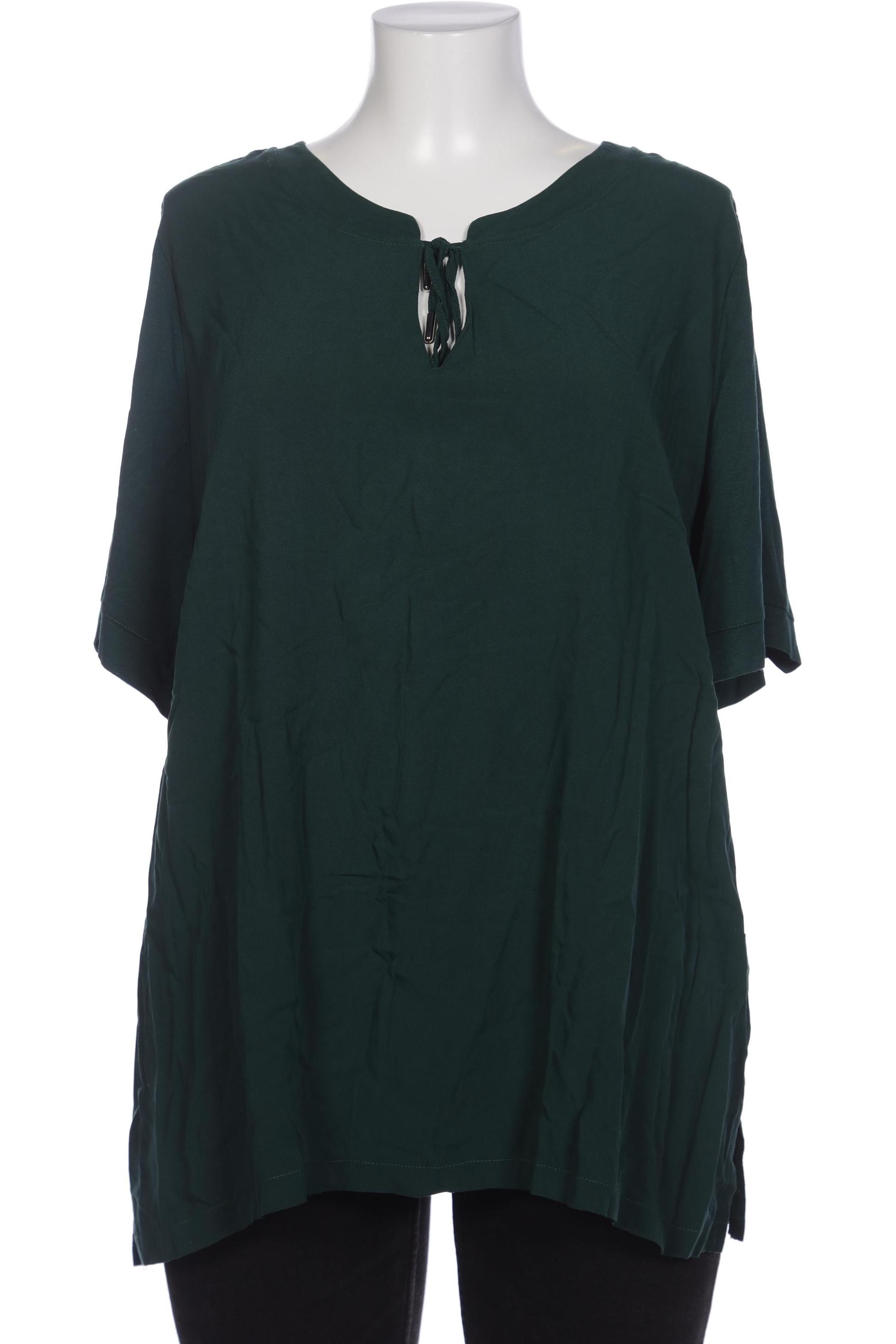

sheego Damen Bluse, grün, Gr. 48