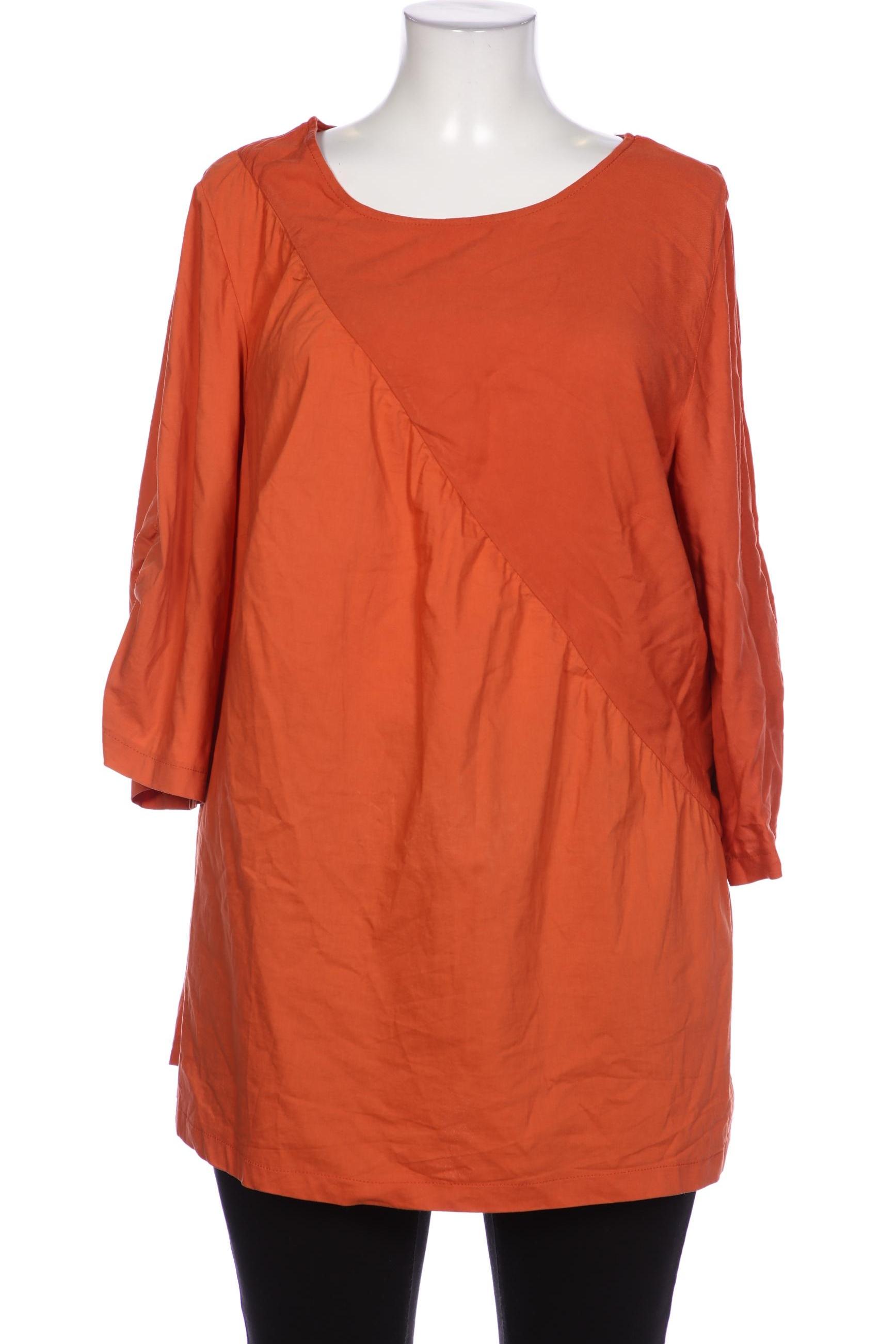 

sheego Damen Bluse, orange, Gr. 48