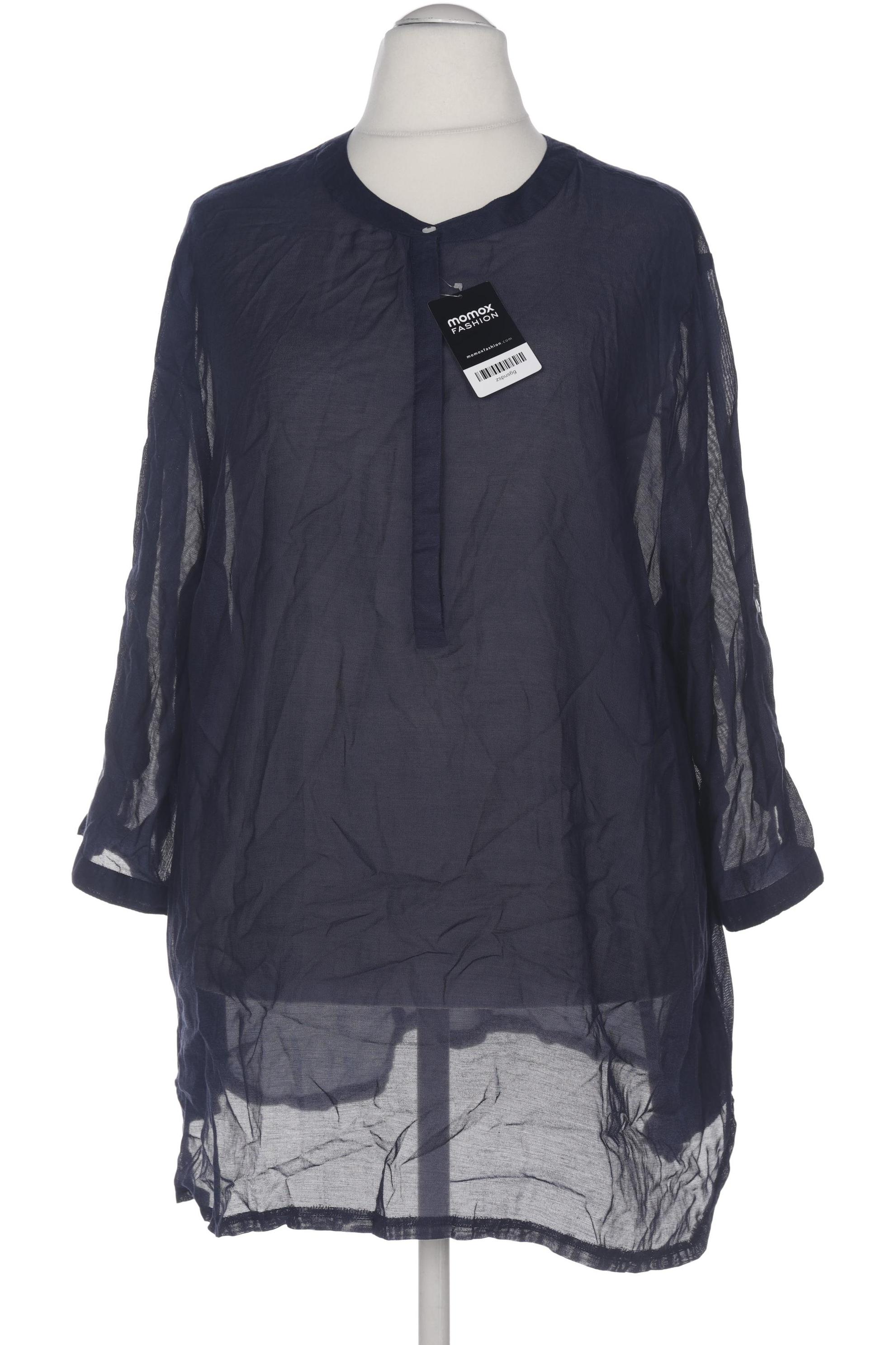 

sheego Damen Bluse, marineblau, Gr. 54