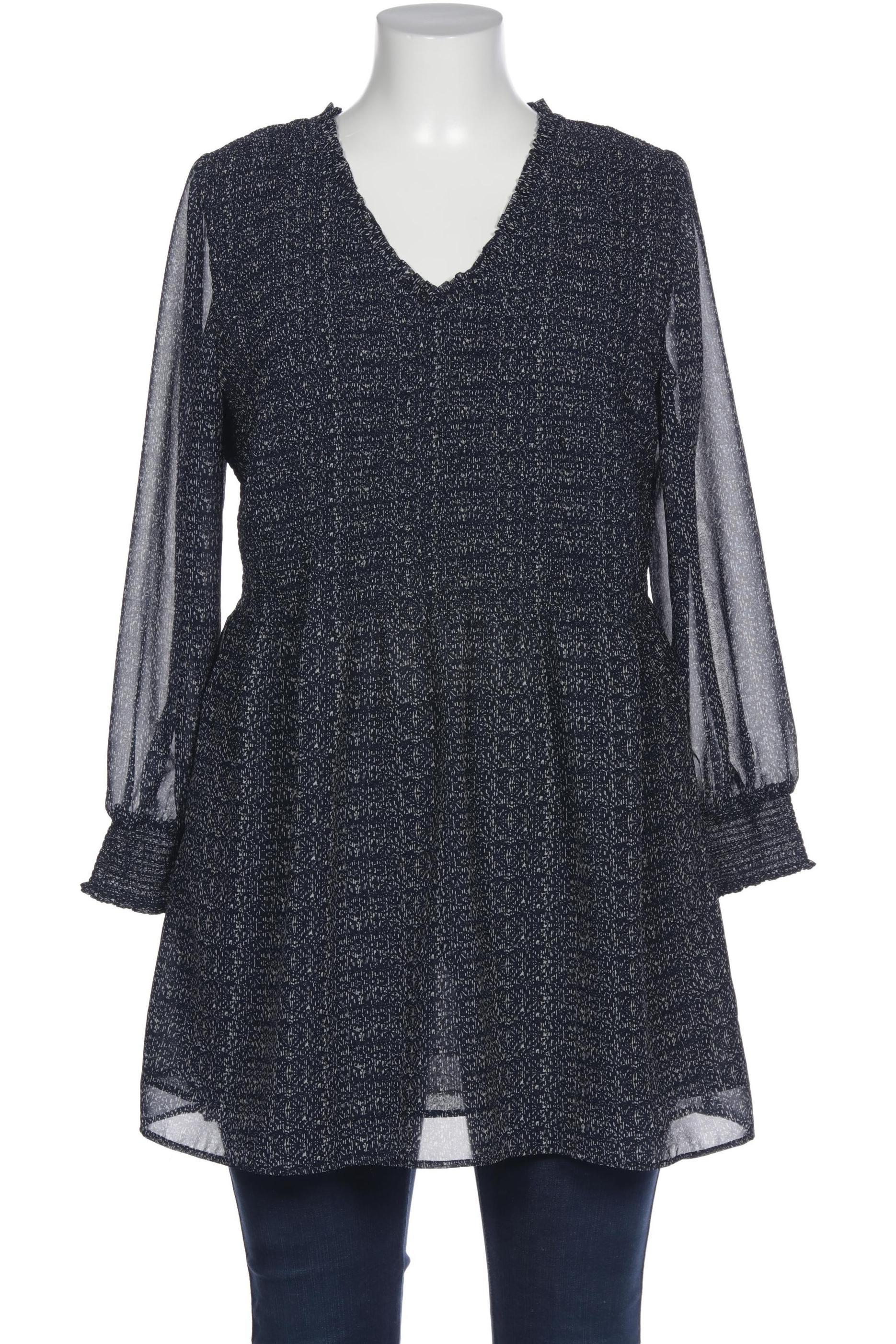 

sheego Damen Bluse, marineblau, Gr. 48