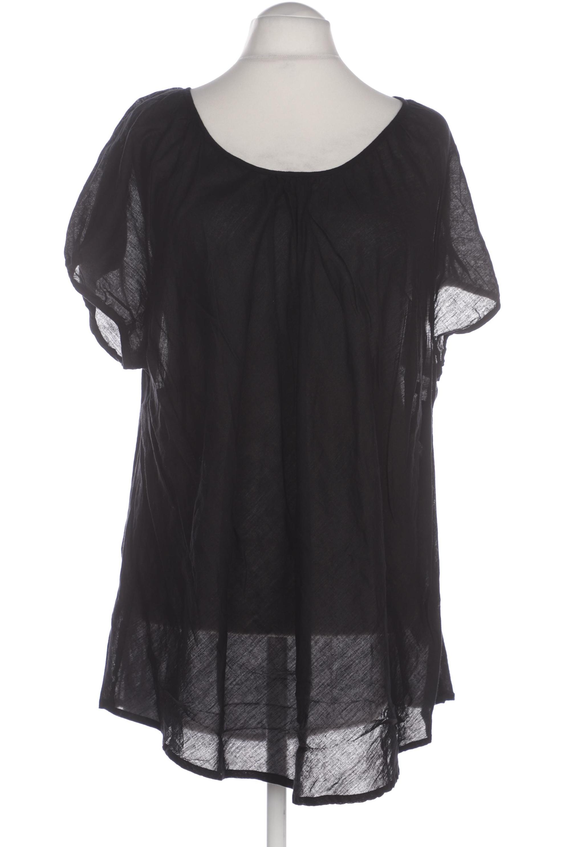 

sheego Damen Bluse, schwarz, Gr. 56