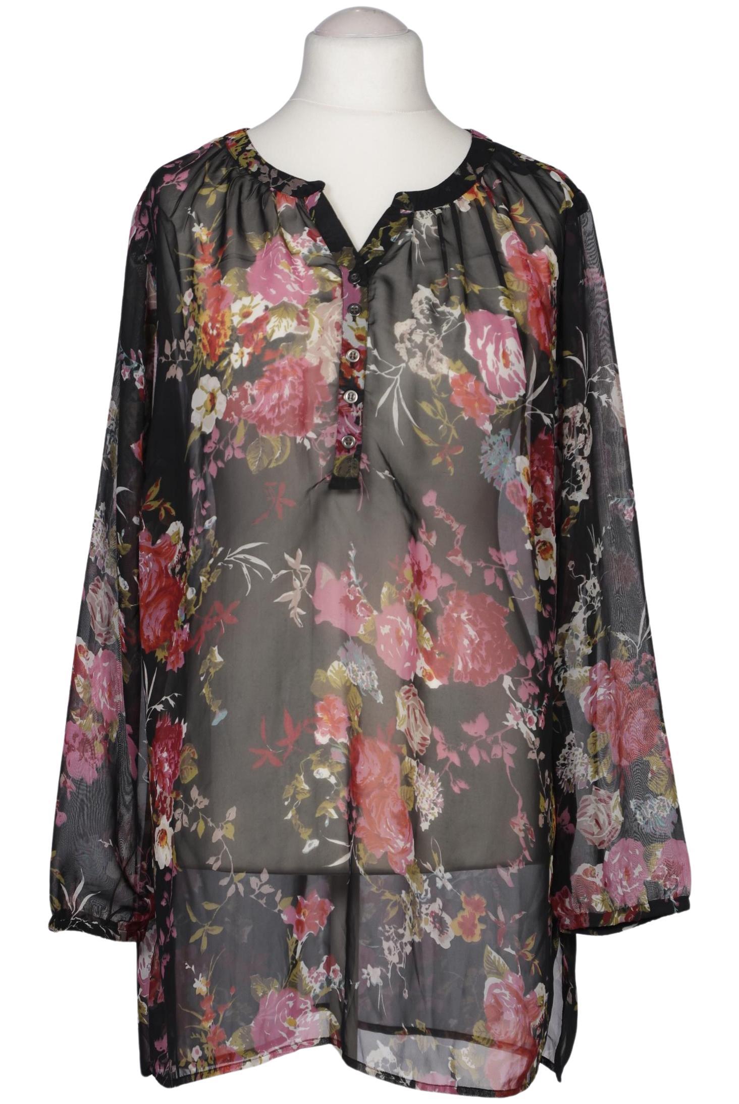 

sheego Damen Bluse, mehrfarbig, Gr. 48