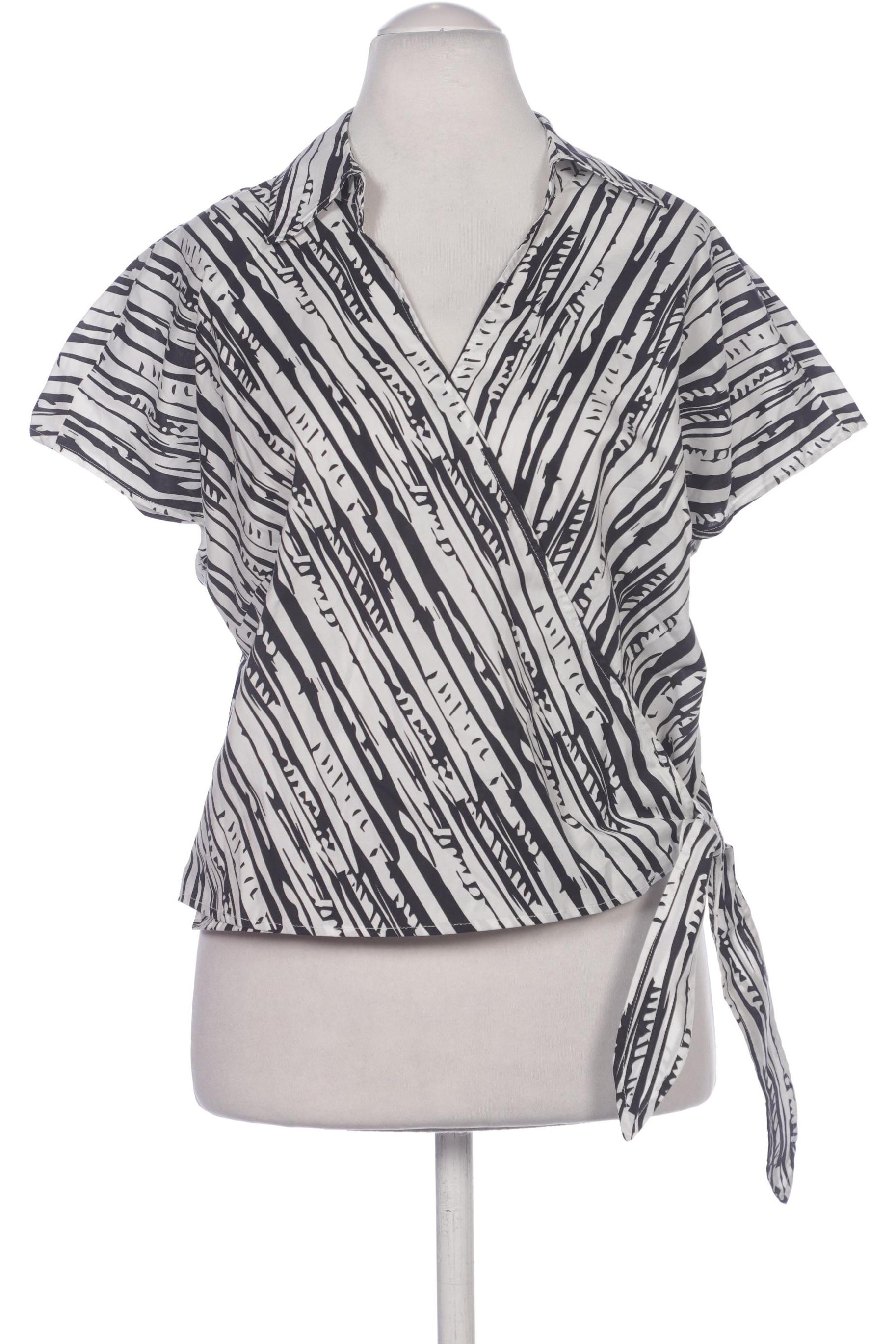 

sheego Damen Bluse, weiß, Gr. 40