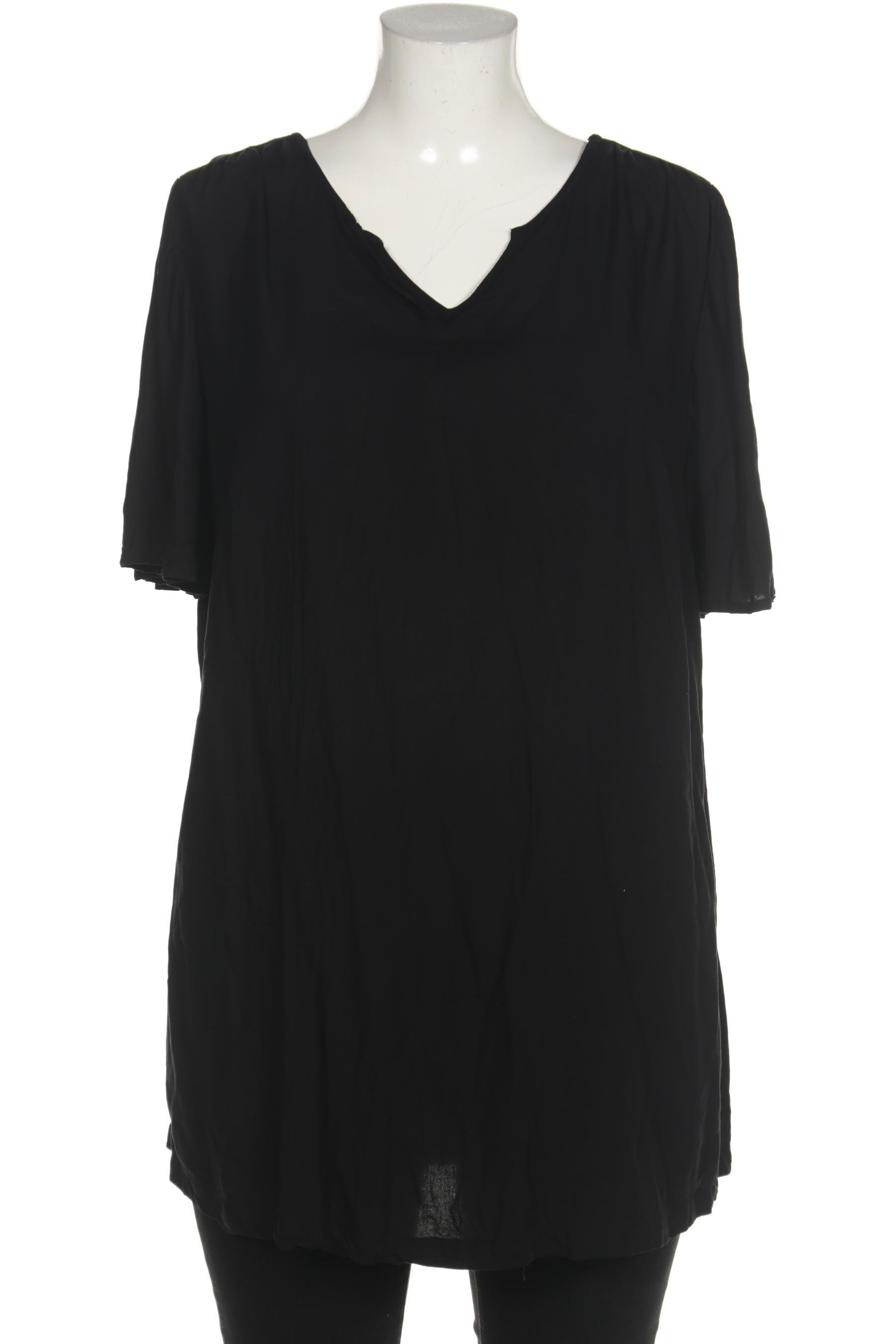 

sheego Damen Bluse, schwarz, Gr. 50
