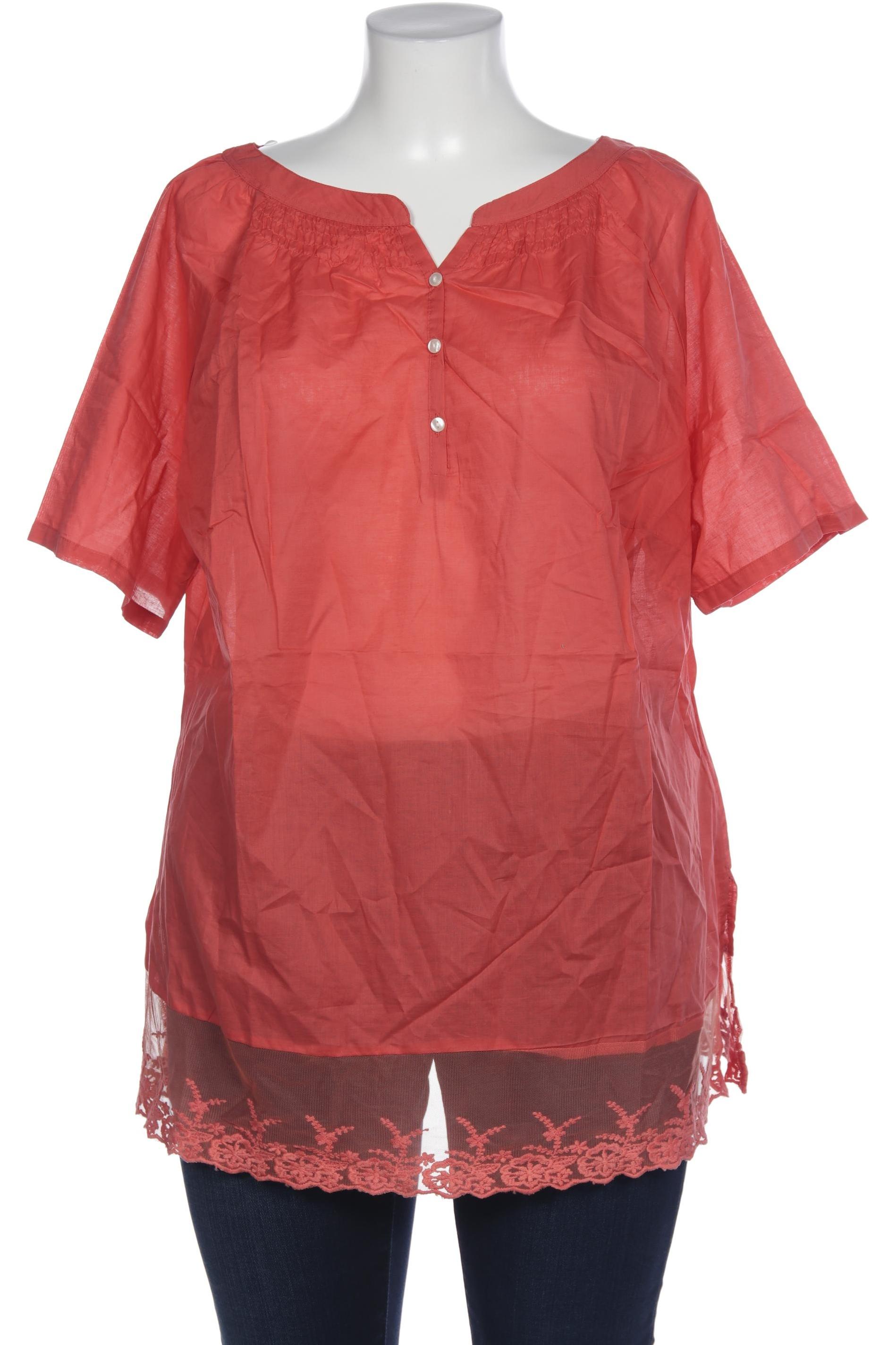 

sheego Damen Bluse, rot, Gr. 48