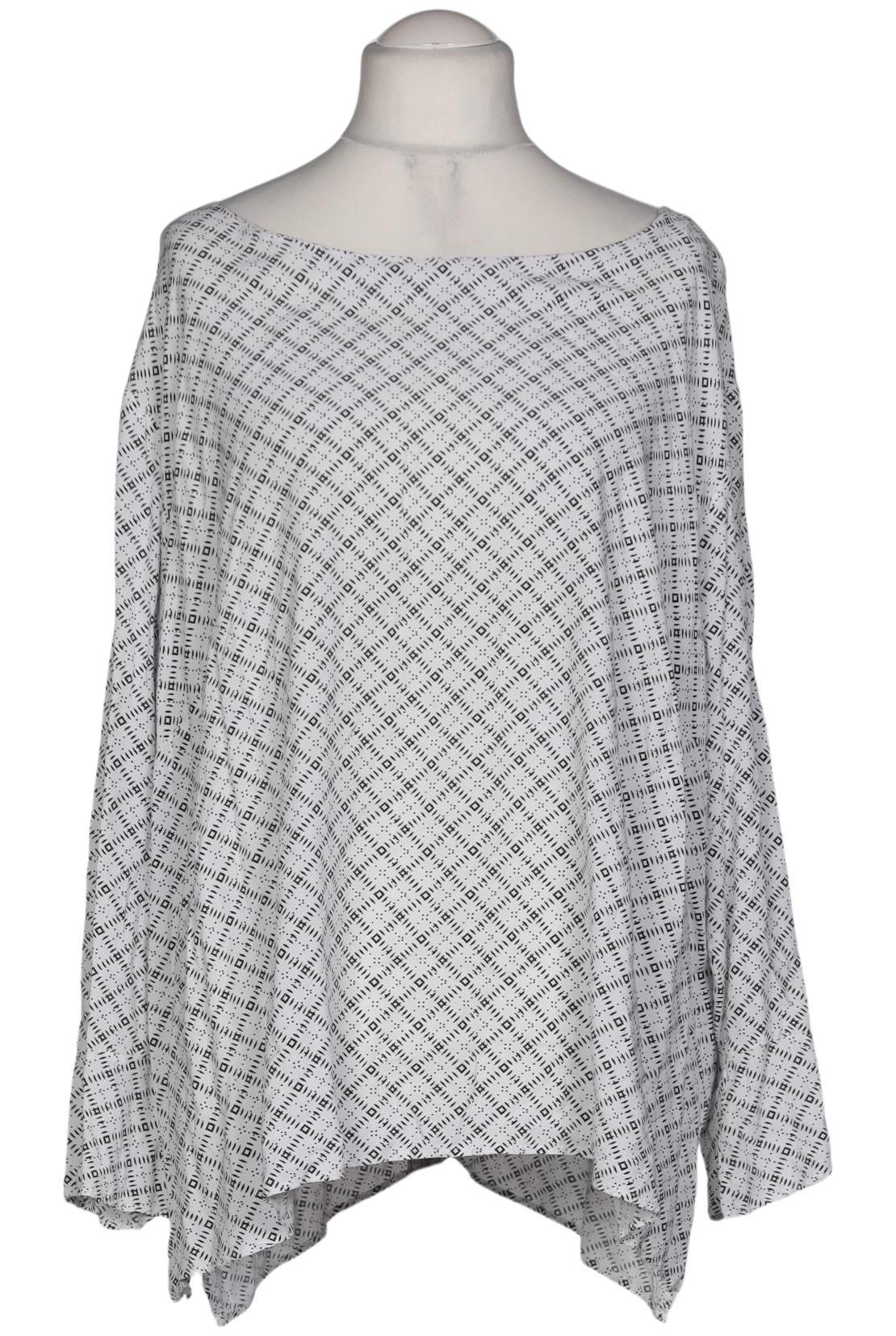 

sheego Damen Bluse, weiß, Gr. 56