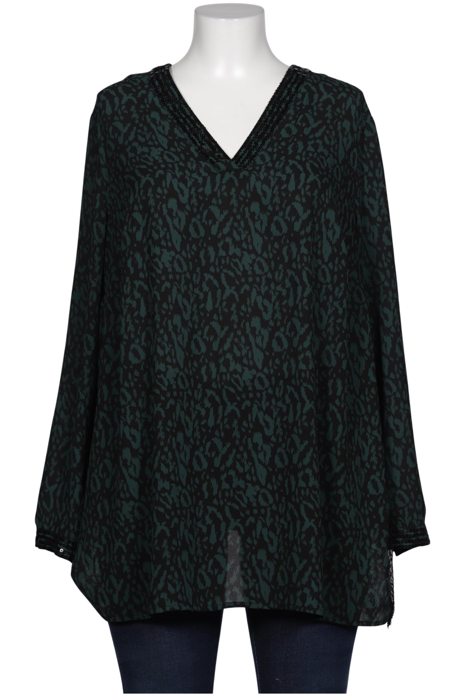

sheego Damen Bluse, grün, Gr. 48