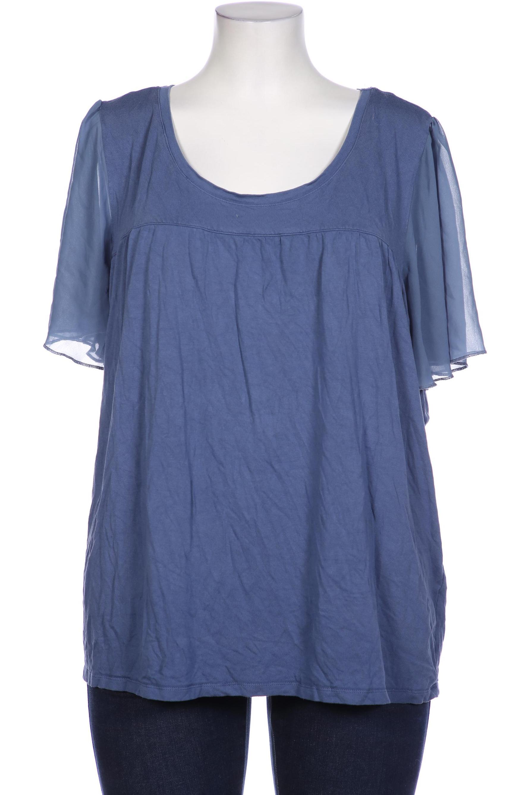 

sheego Damen Bluse, blau, Gr. 48