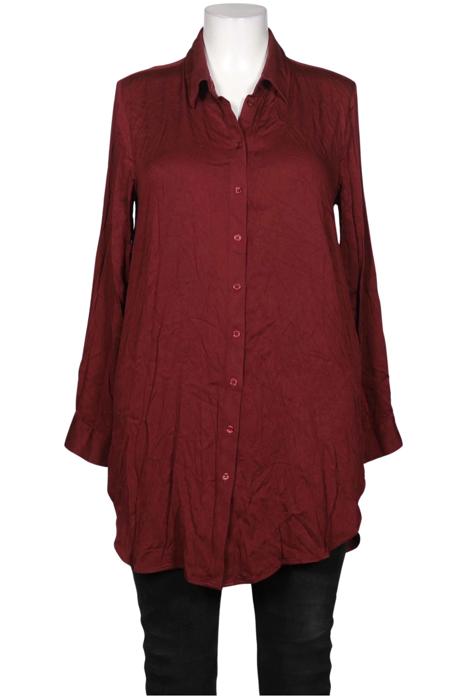 

sheego Damen Bluse, bordeaux, Gr. 42