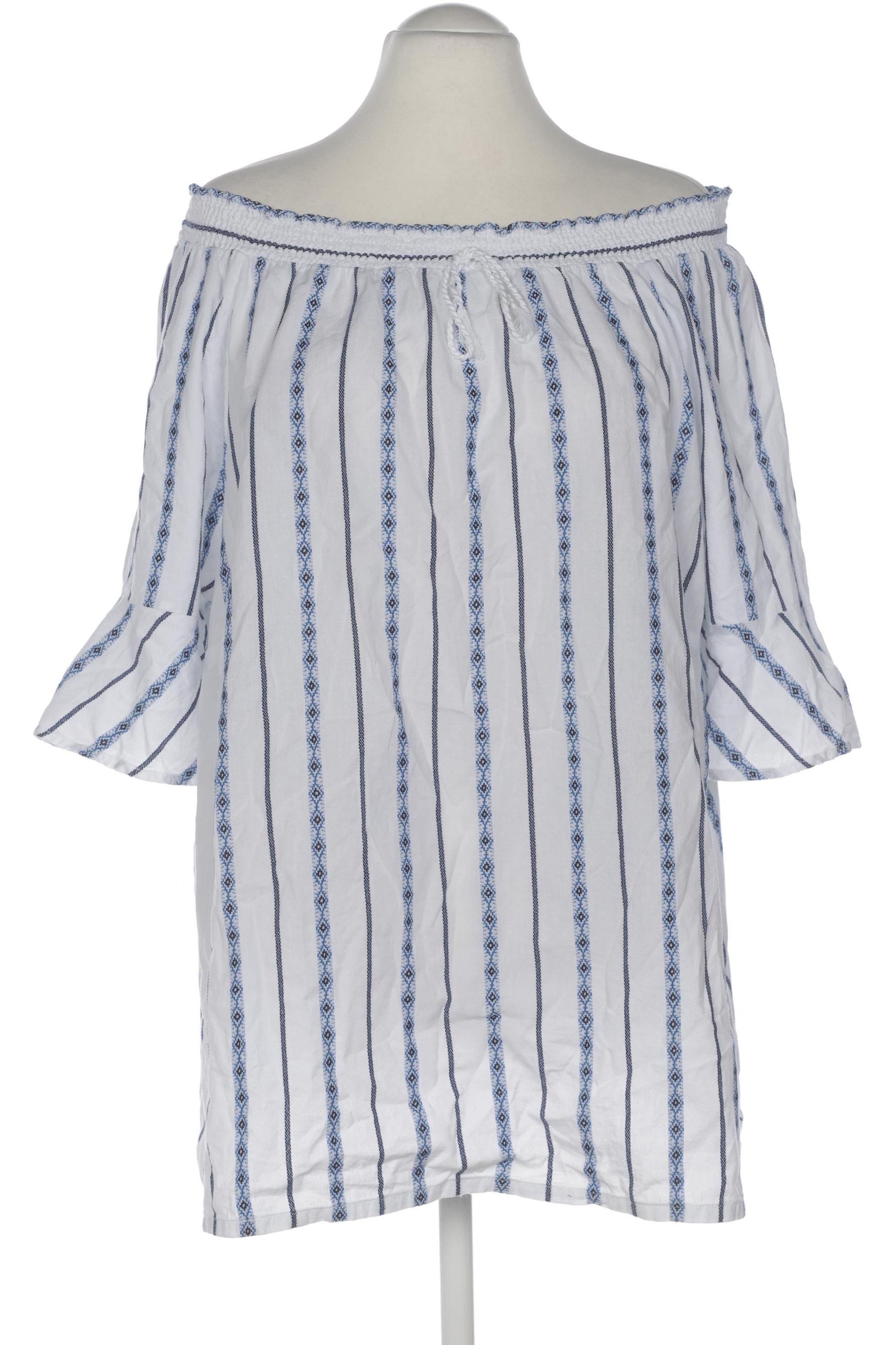 

sheego Damen Bluse, weiß, Gr. 56