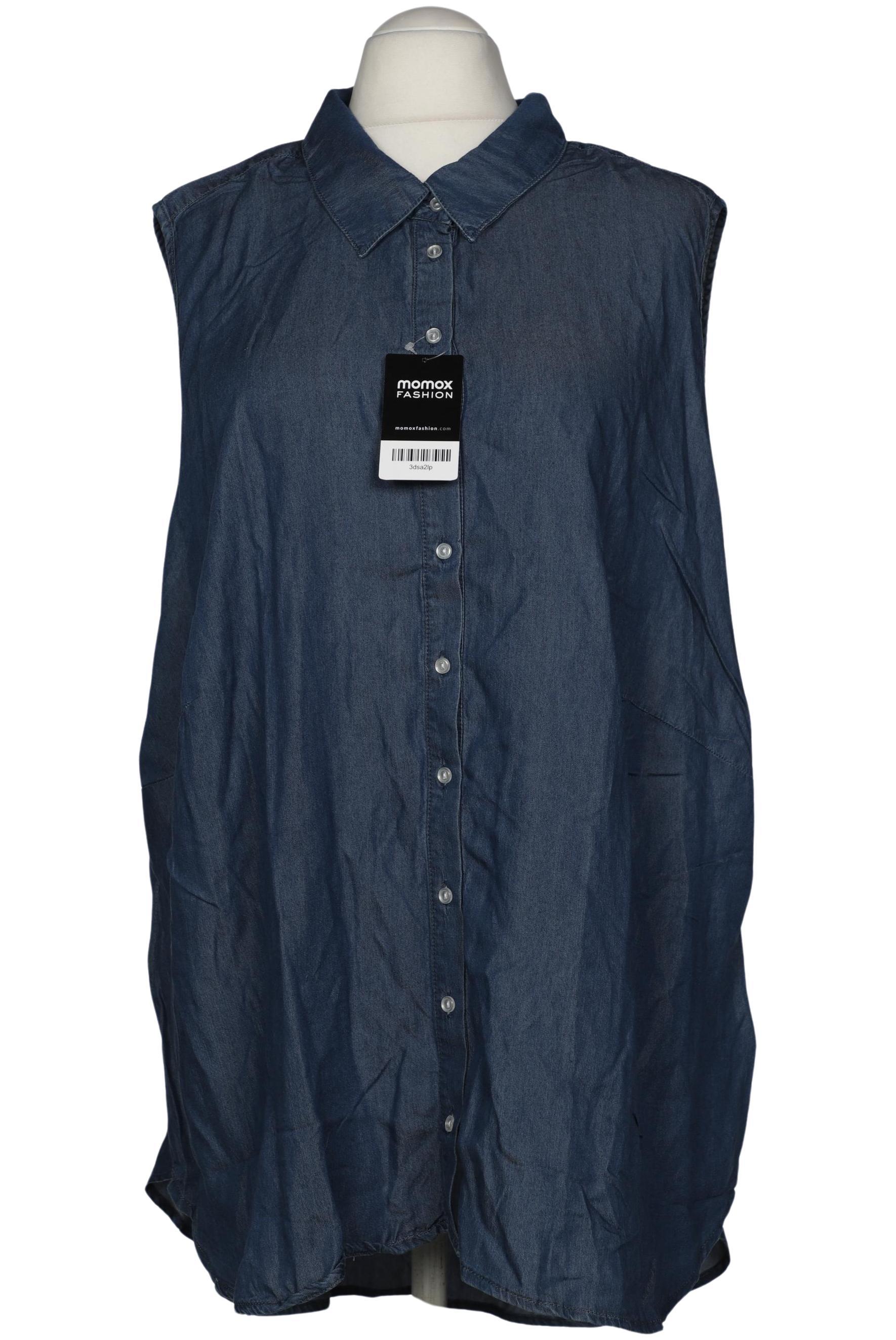 

sheego Damen Bluse, blau, Gr. 58
