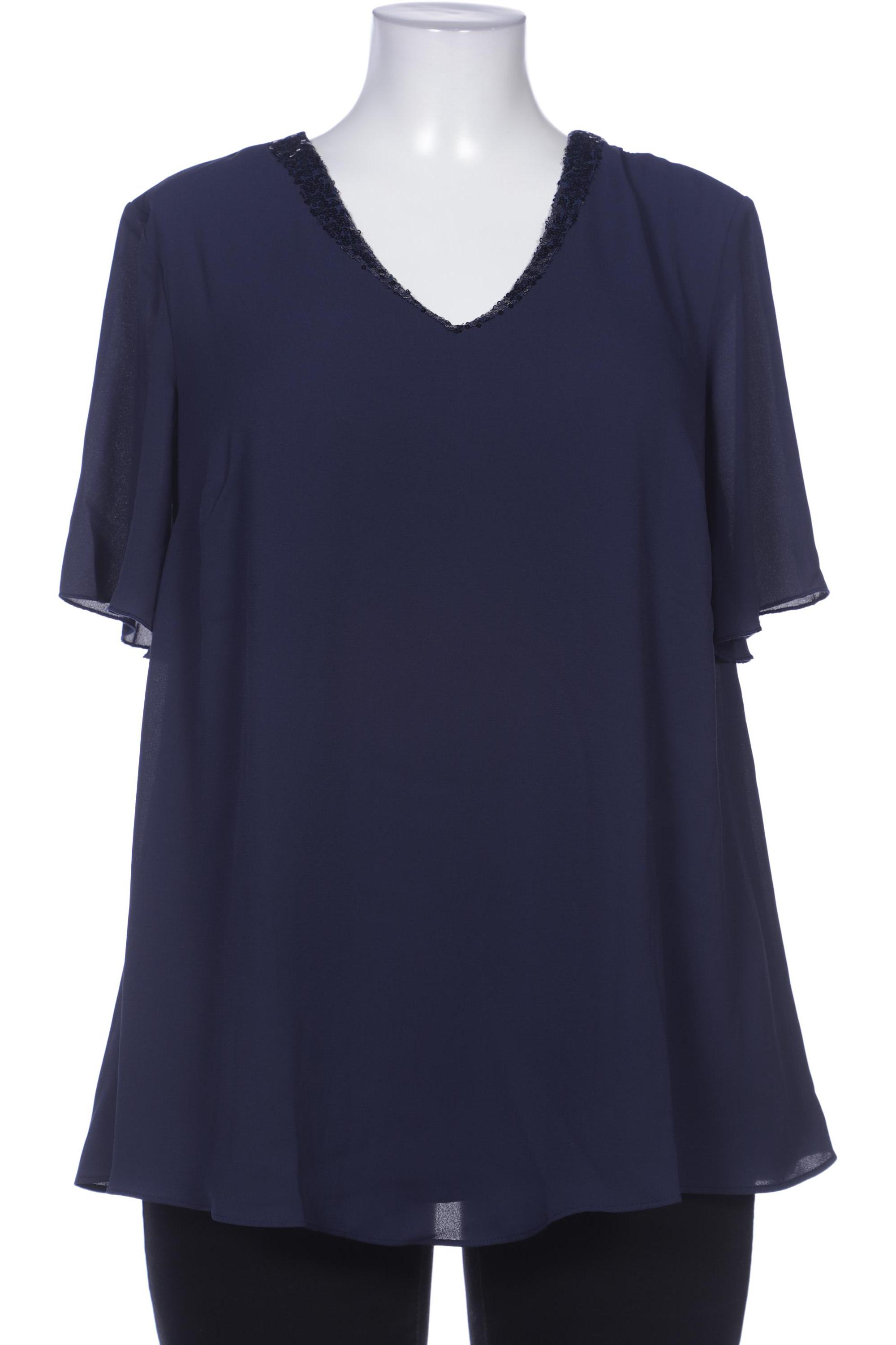 

sheego Damen Bluse, marineblau, Gr. 42