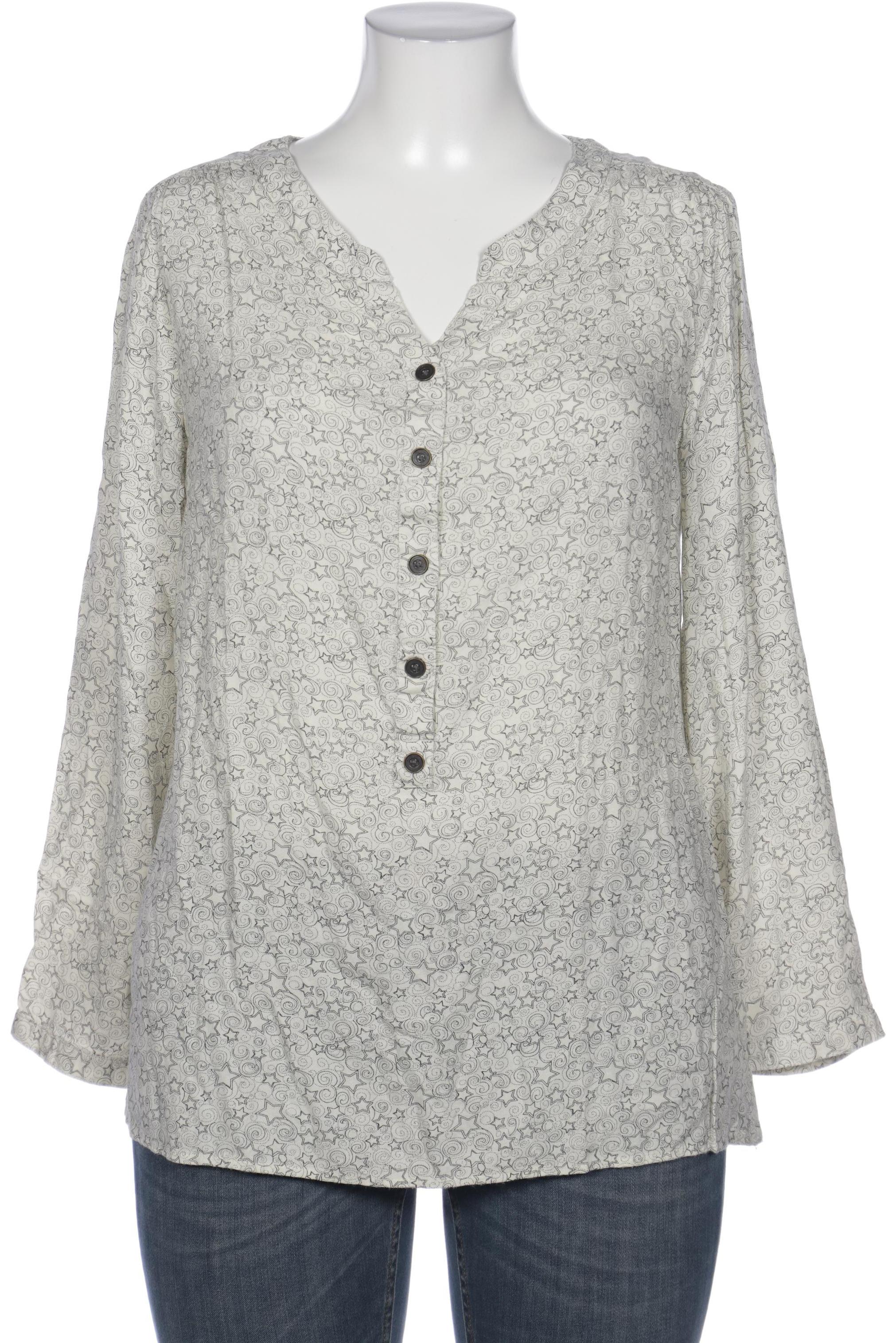 

sheego Damen Bluse, cremeweiß