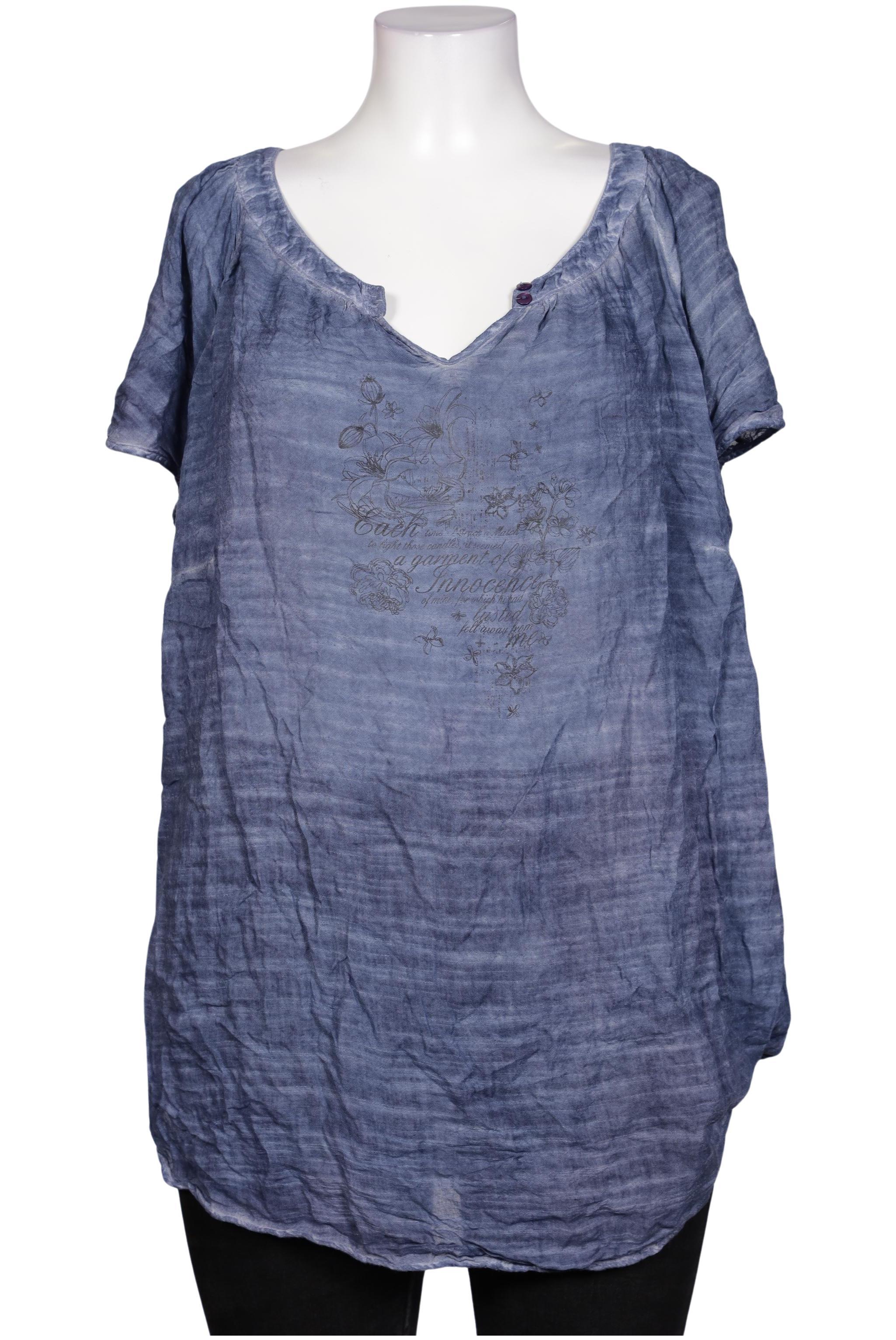 

sheego Damen Bluse, blau, Gr. 50