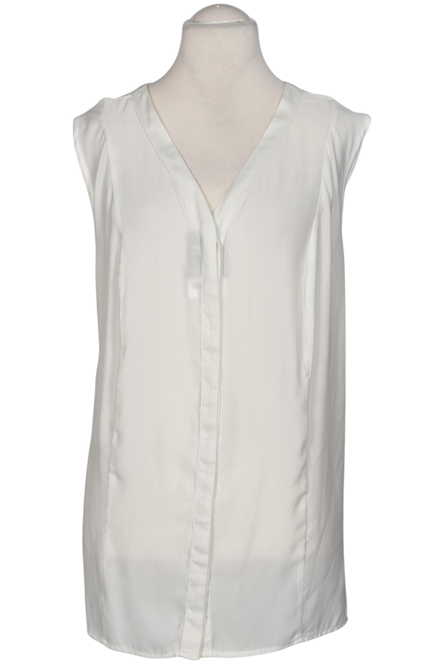 

sheego Damen Bluse, weiß, Gr. 48