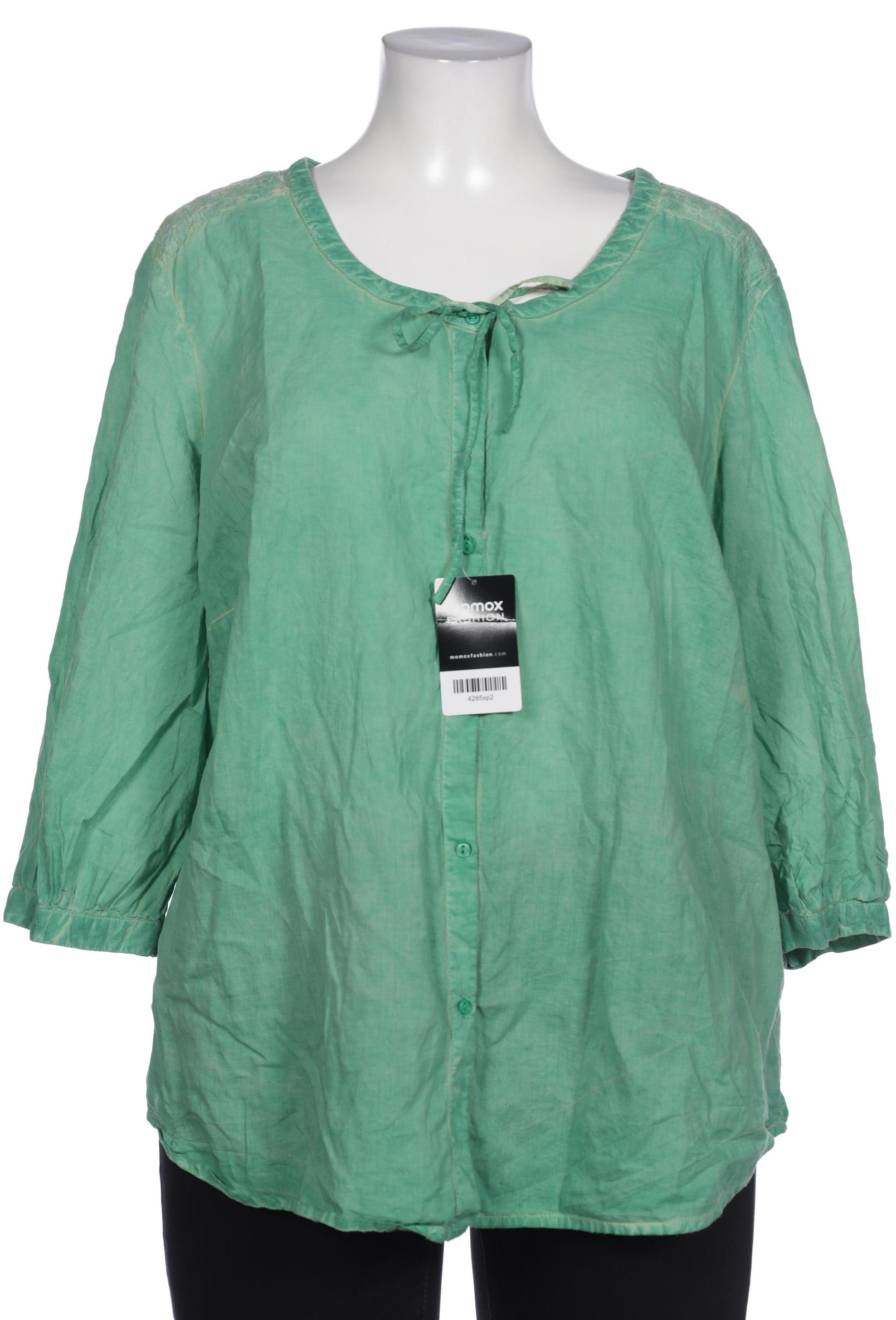 

sheego Damen Bluse, grün, Gr. 48