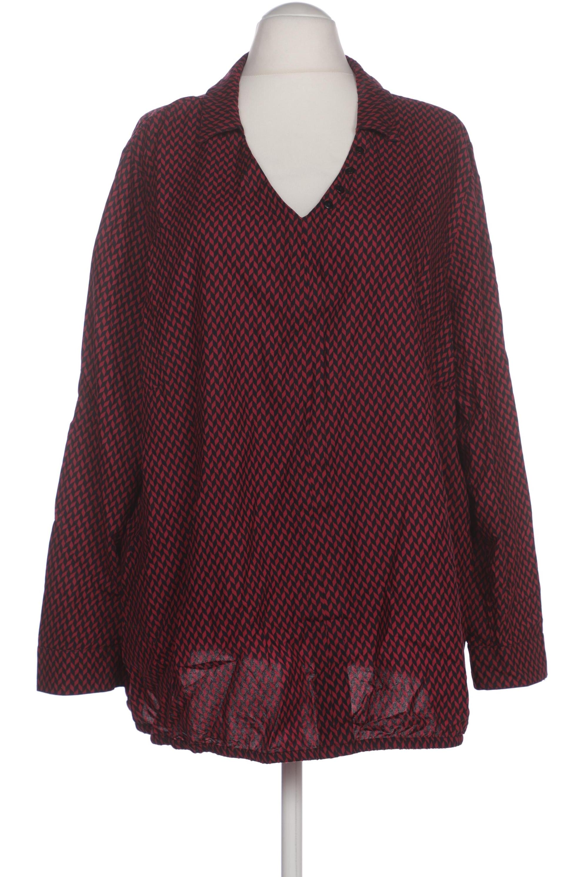 

sheego Damen Bluse, bordeaux, Gr. 54