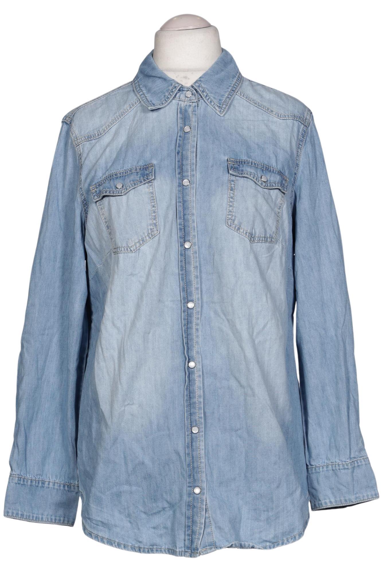 

sheego Damen Bluse, hellblau, Gr. 48