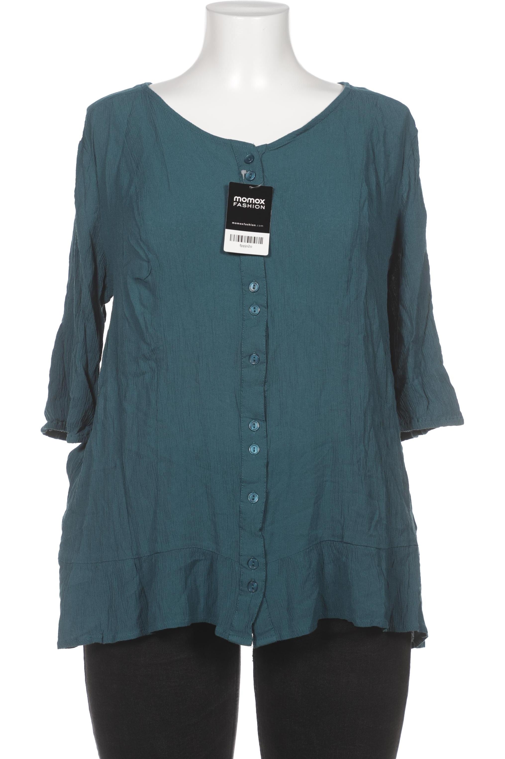 

sheego Damen Bluse, türkis, Gr. 44