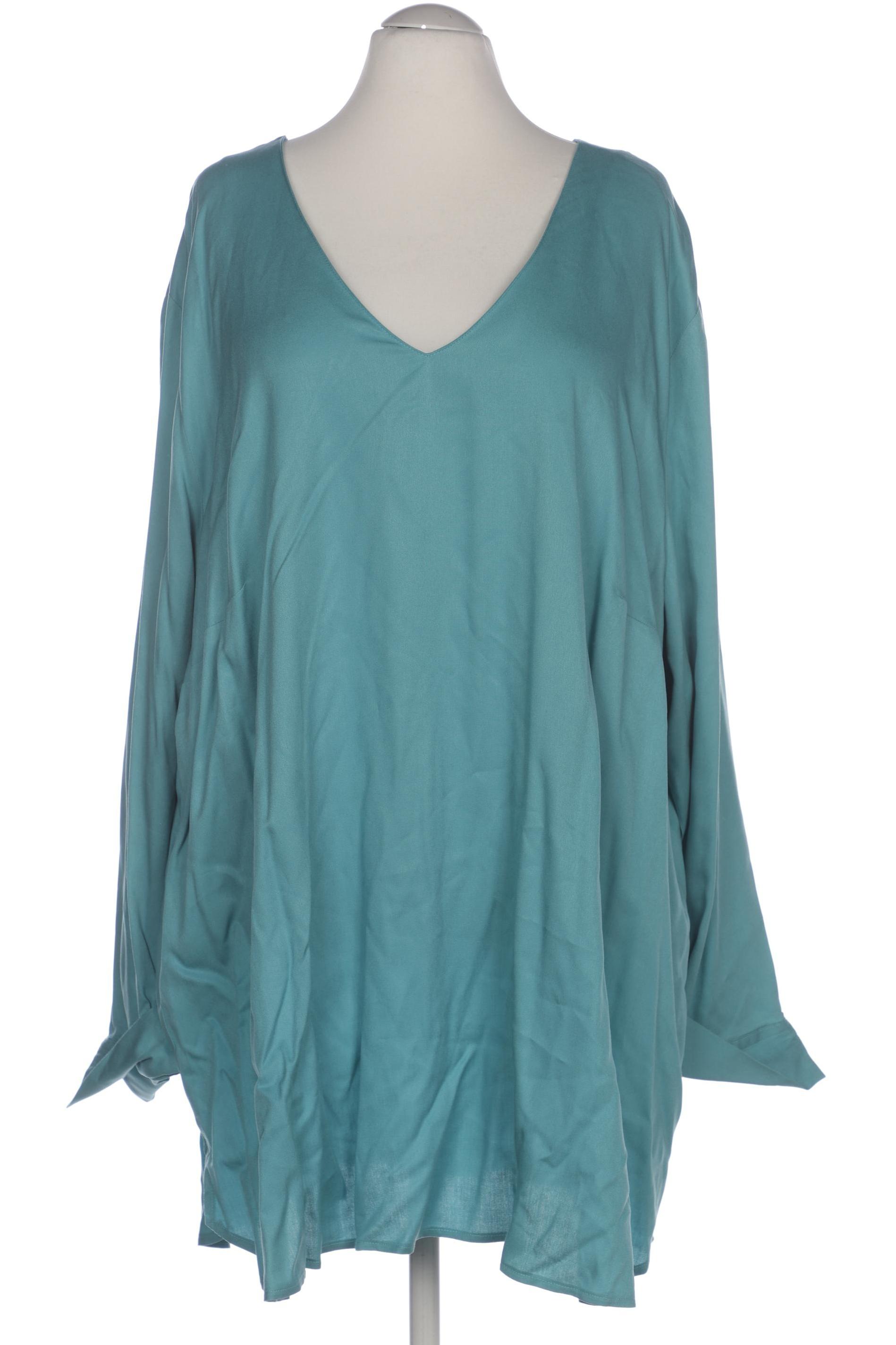 

sheego Damen Bluse, blau, Gr. 56