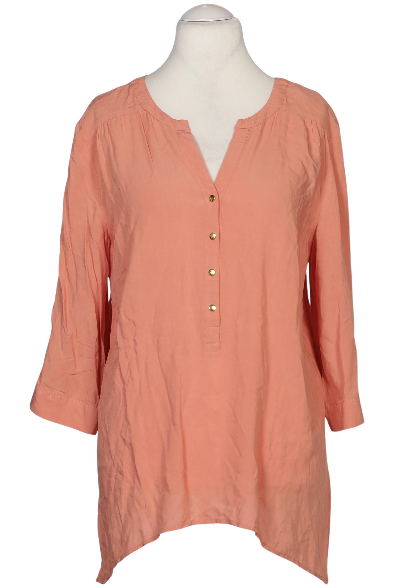 

sheego Damen Bluse, orange, Gr. 44