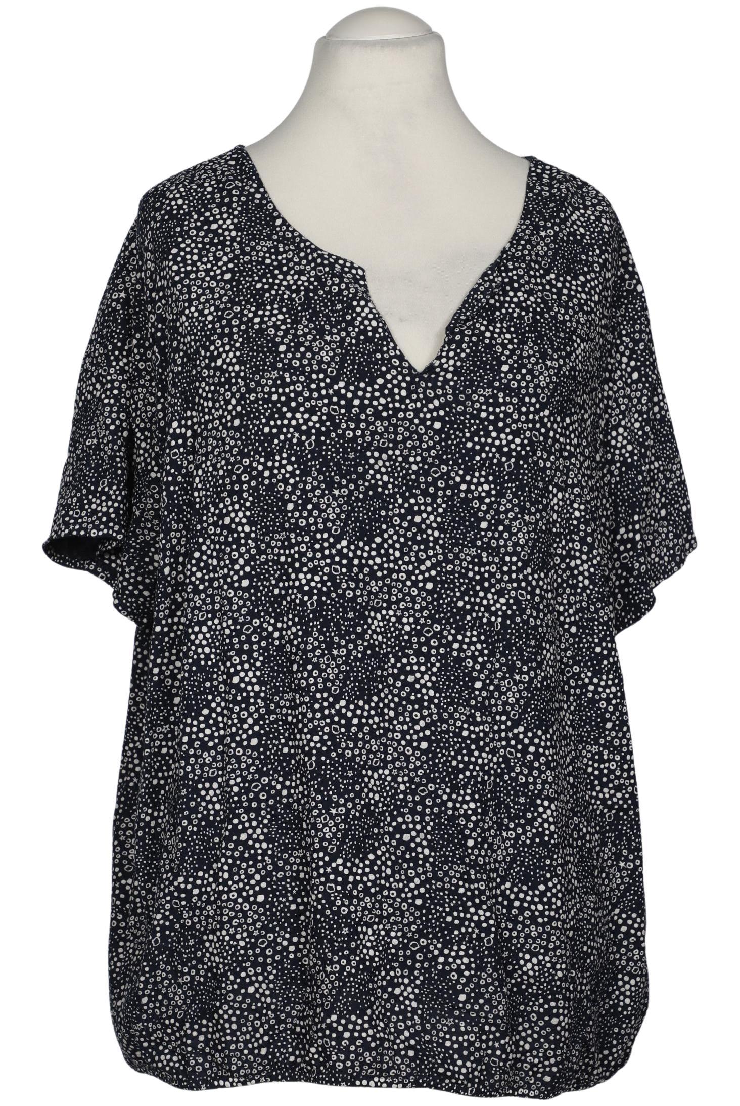 

sheego Damen Bluse, marineblau, Gr. 56