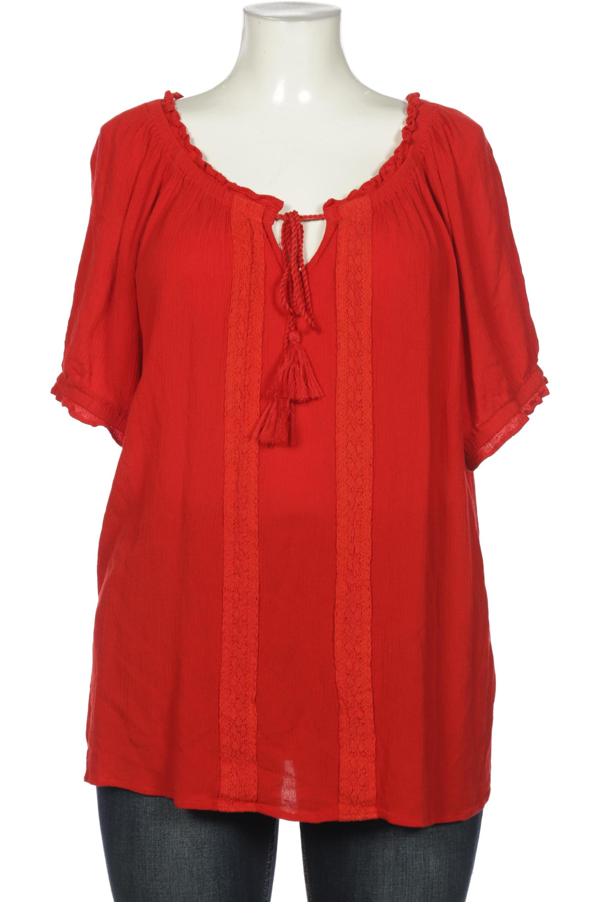 

sheego Damen Bluse, rot