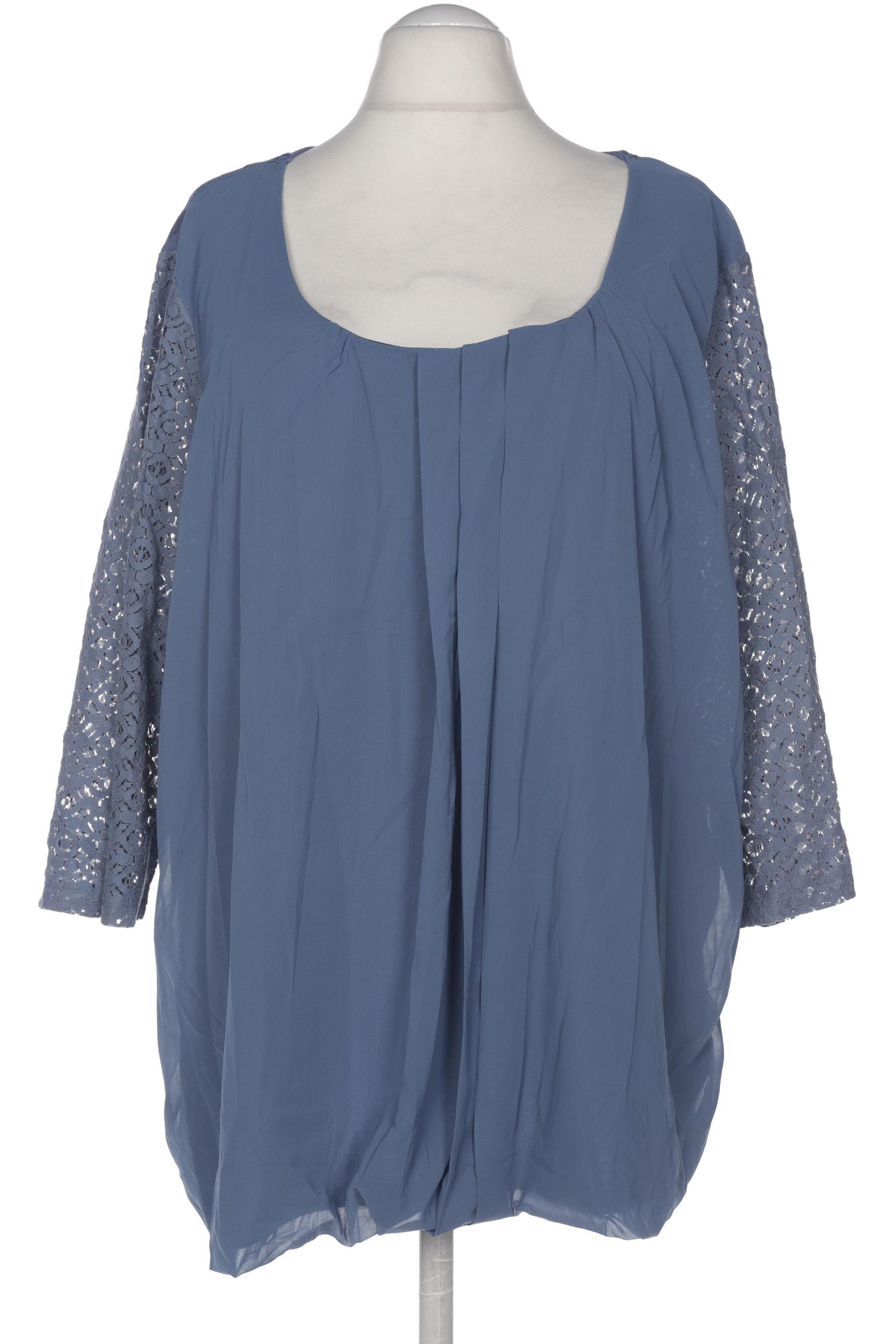 

sheego Damen Bluse, blau