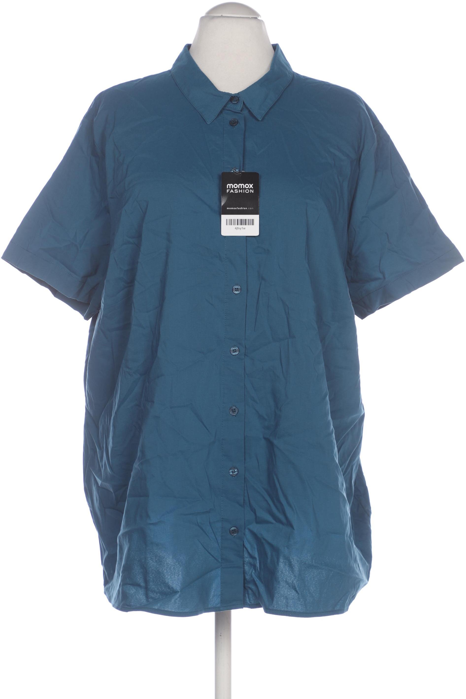 

sheego Damen Bluse, blau, Gr. 54