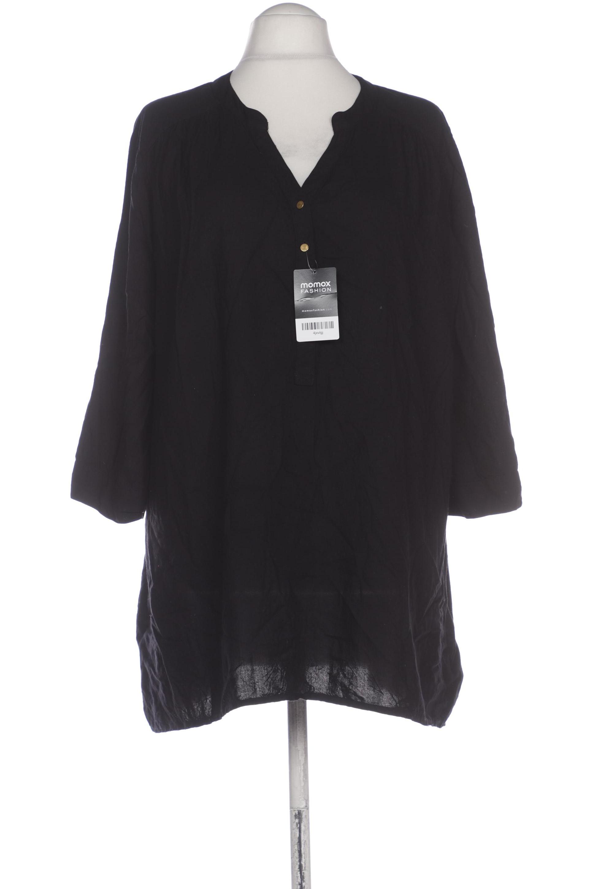 

sheego Damen Bluse, schwarz, Gr. 54
