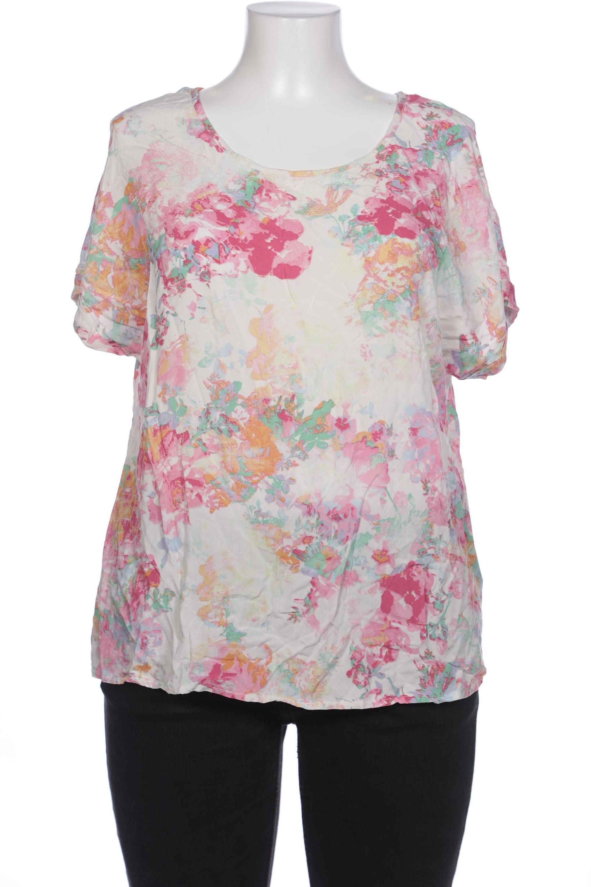 

sheego Damen Bluse, mehrfarbig, Gr. 46