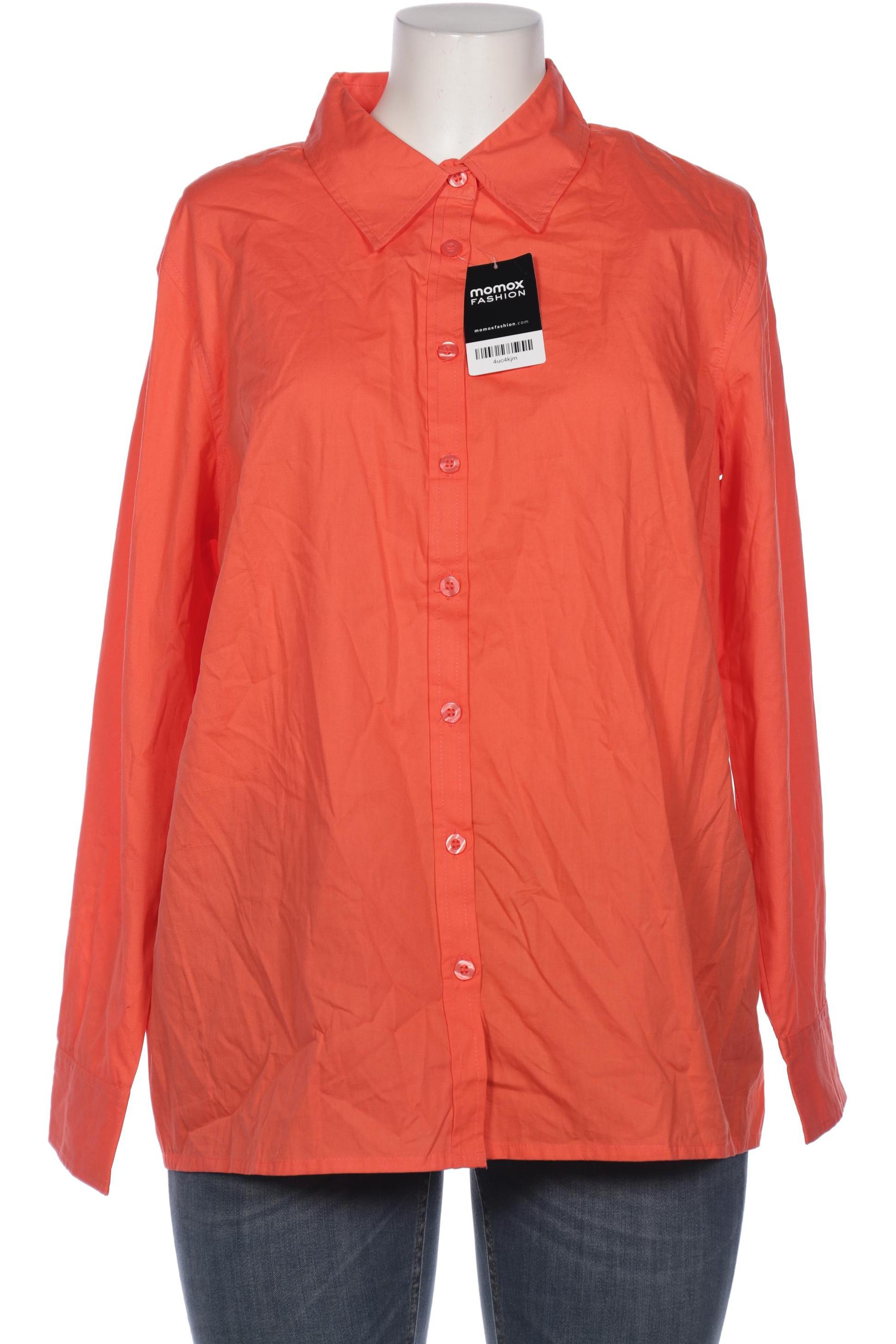 

sheego Damen Bluse, orange, Gr. 44