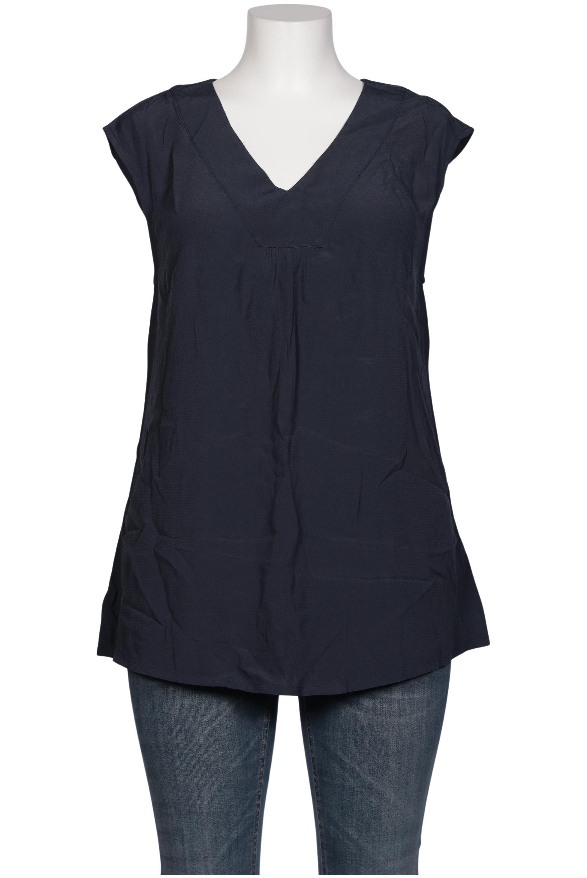 

sheego Damen Bluse, marineblau, Gr. 42