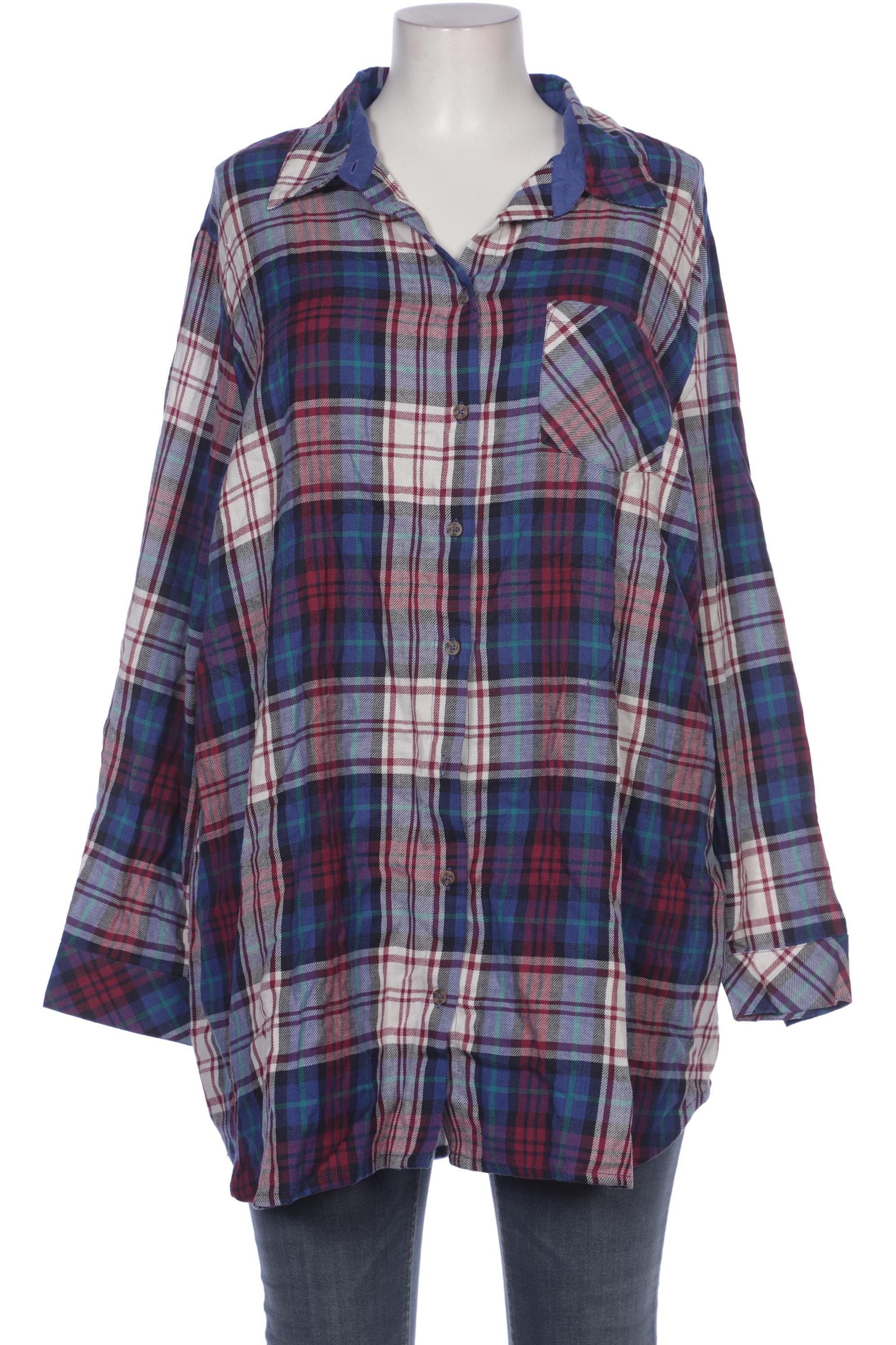 

sheego Damen Bluse, blau, Gr. 52