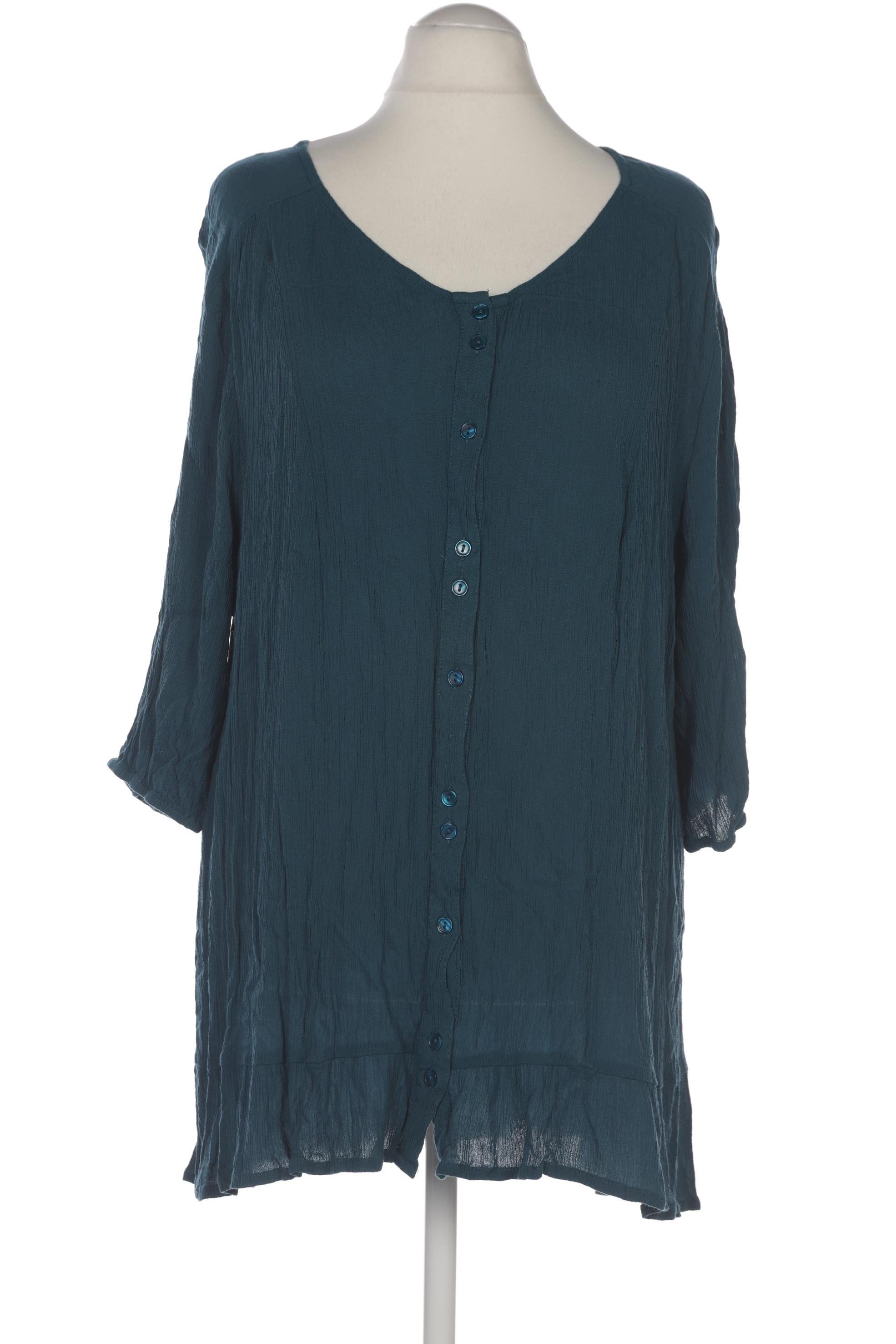

sheego Damen Bluse, türkis, Gr. 52