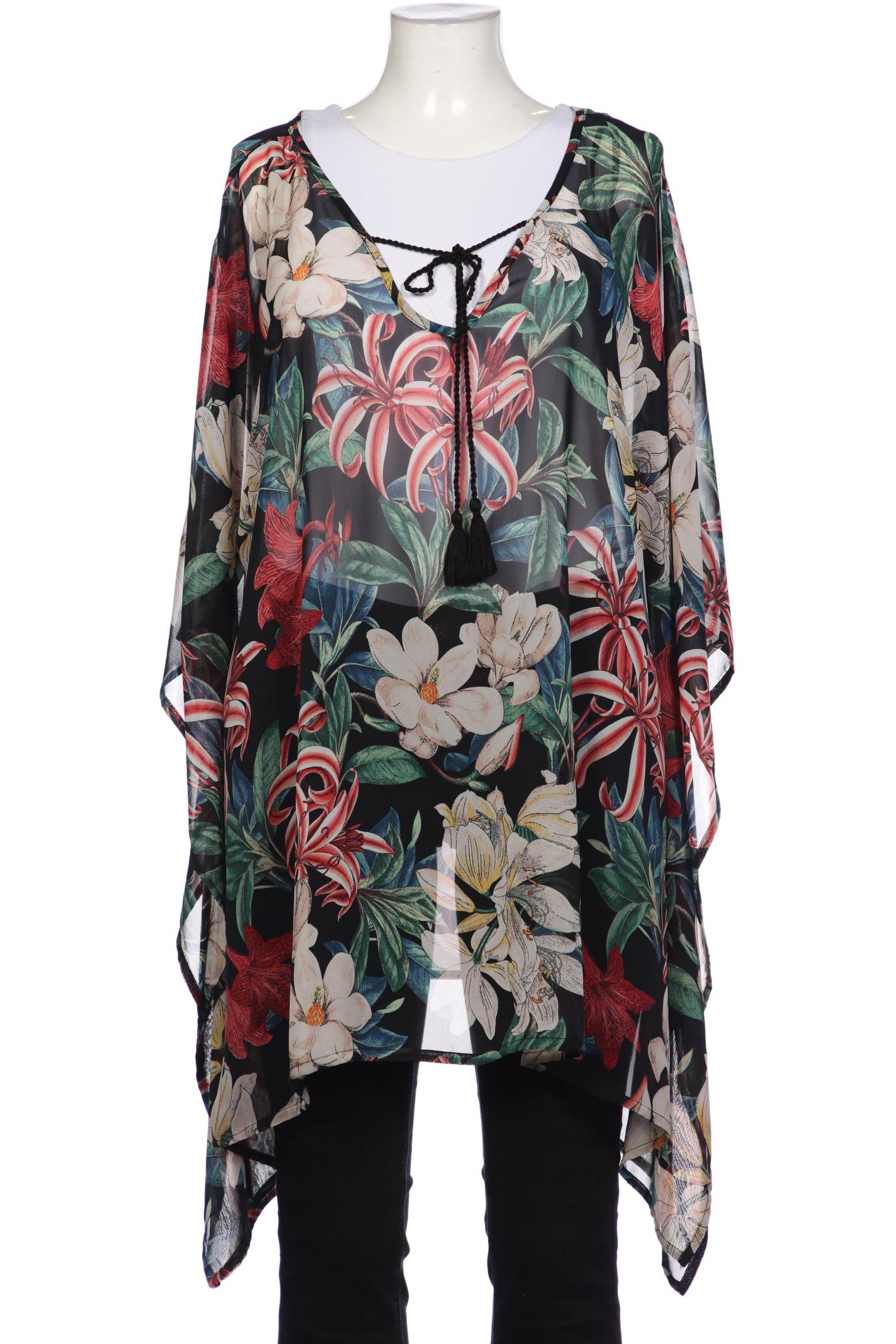 

sheego Damen Bluse, mehrfarbig, Gr. 44