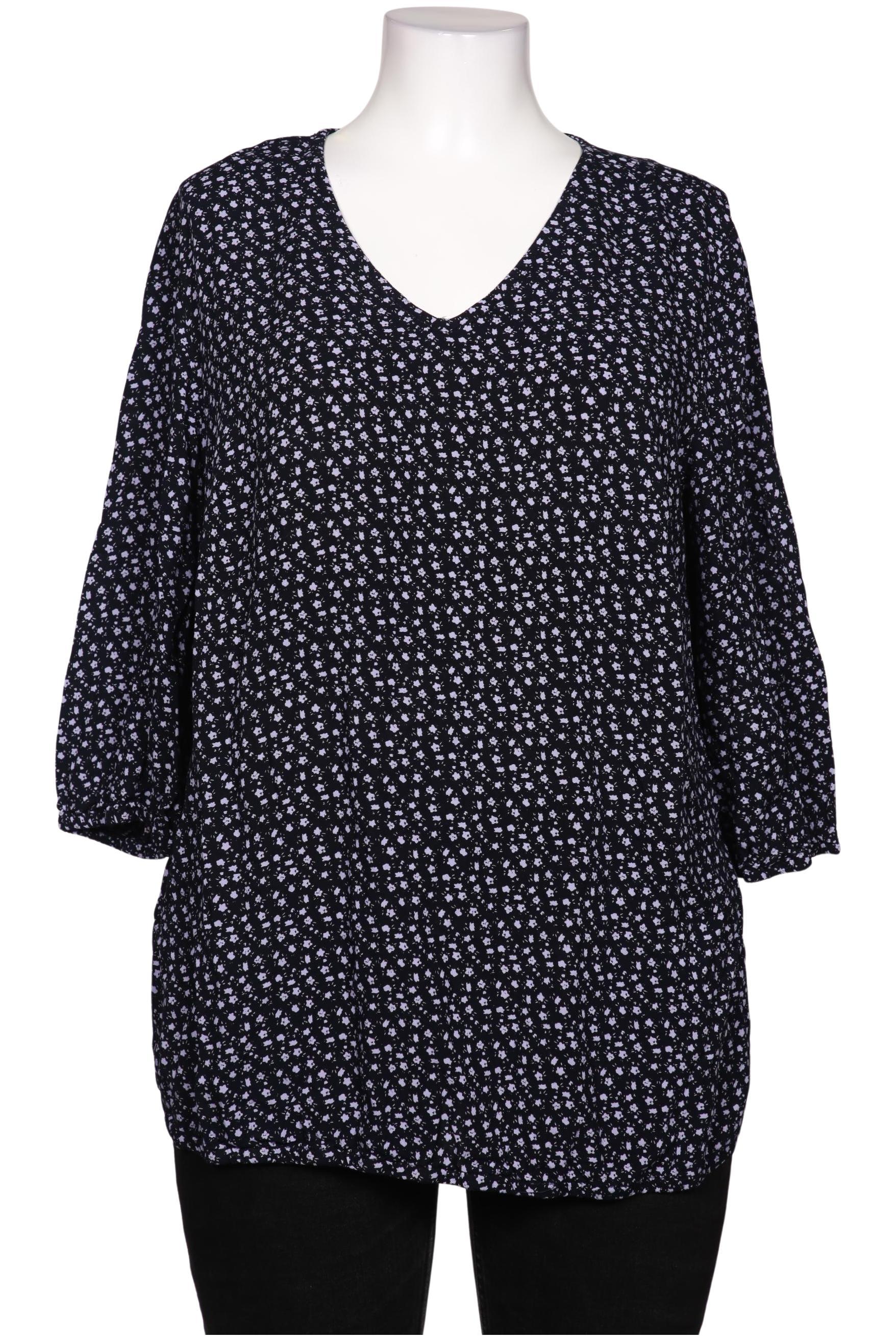 

sheego Damen Bluse, marineblau, Gr. 48