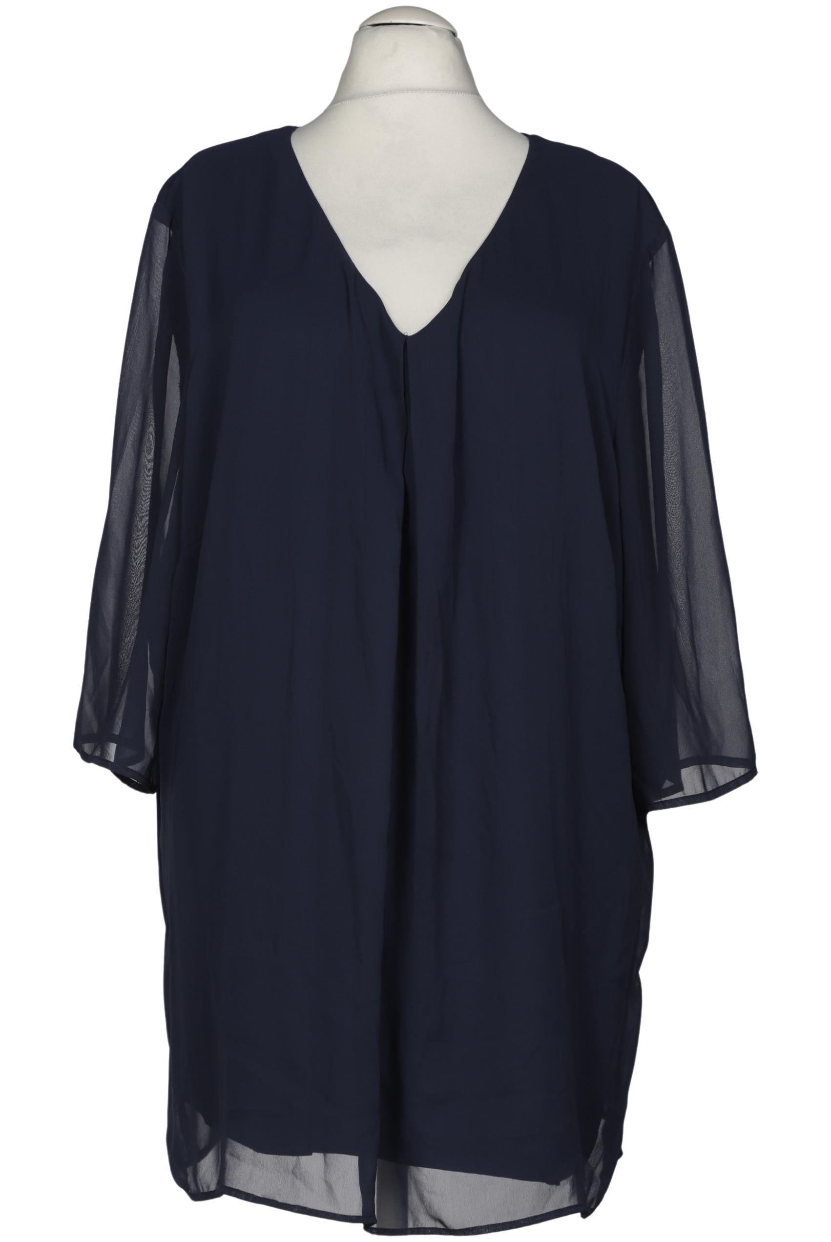 

sheego Damen Bluse, marineblau, Gr. 54