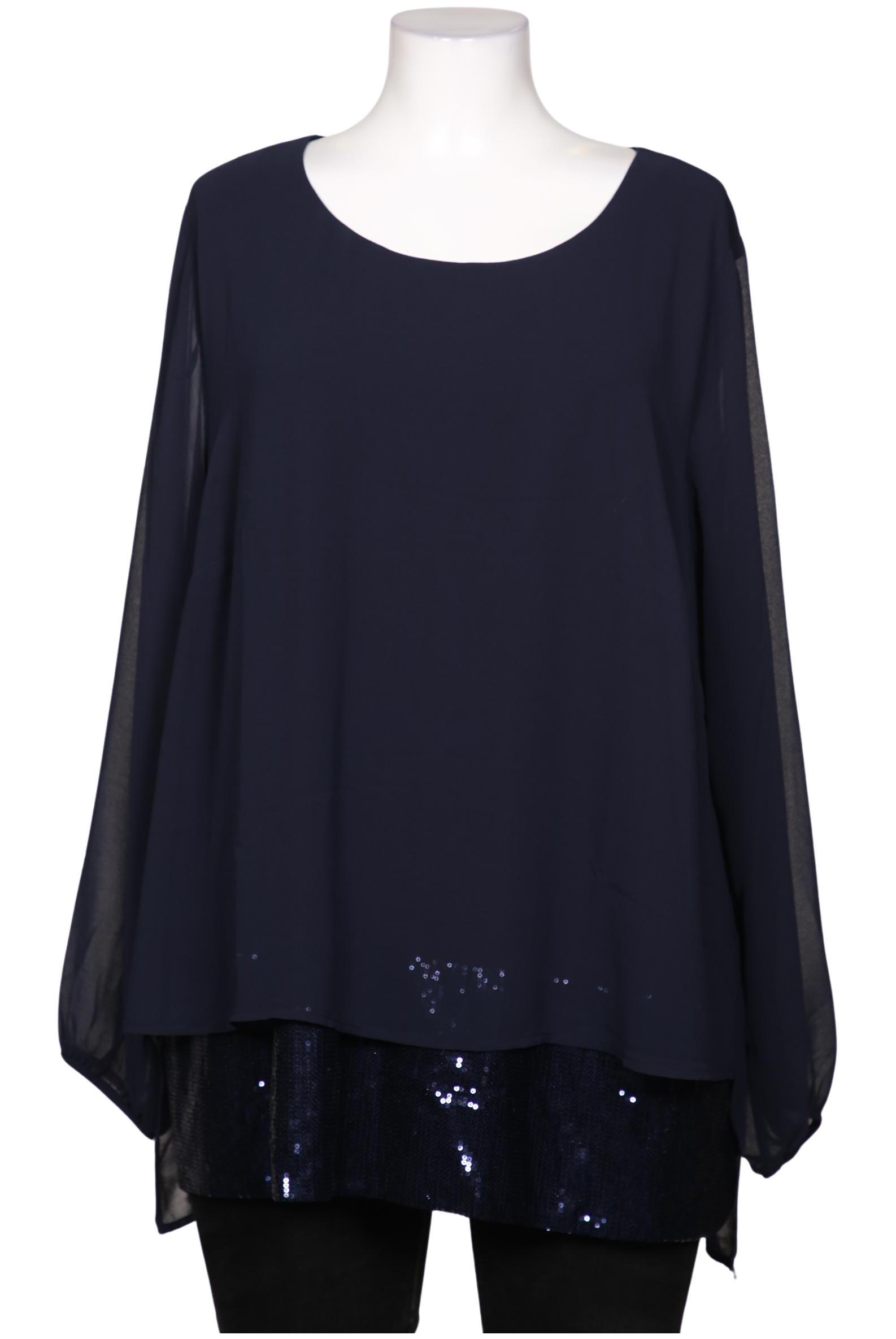 

sheego Damen Bluse, marineblau, Gr. 50