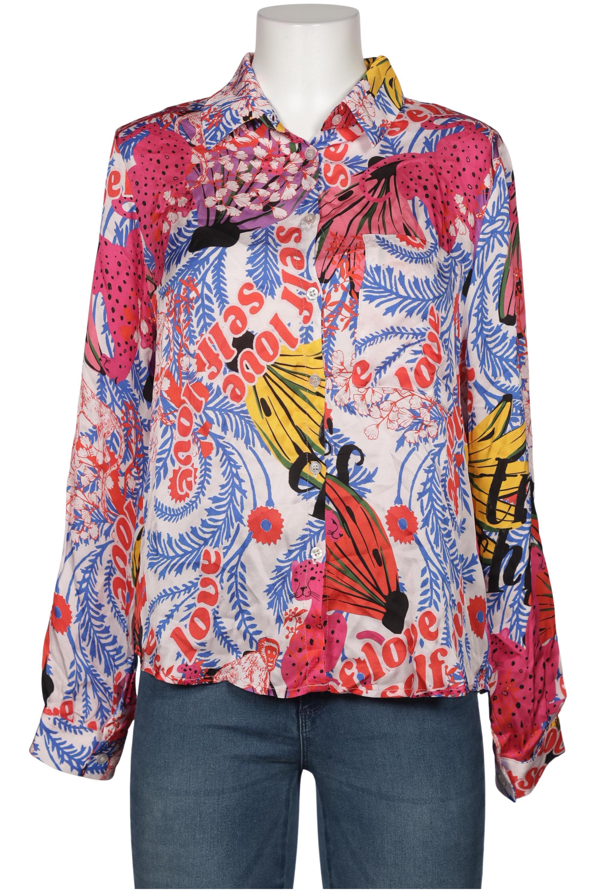 

sheego Damen Bluse, mehrfarbig, Gr. 42