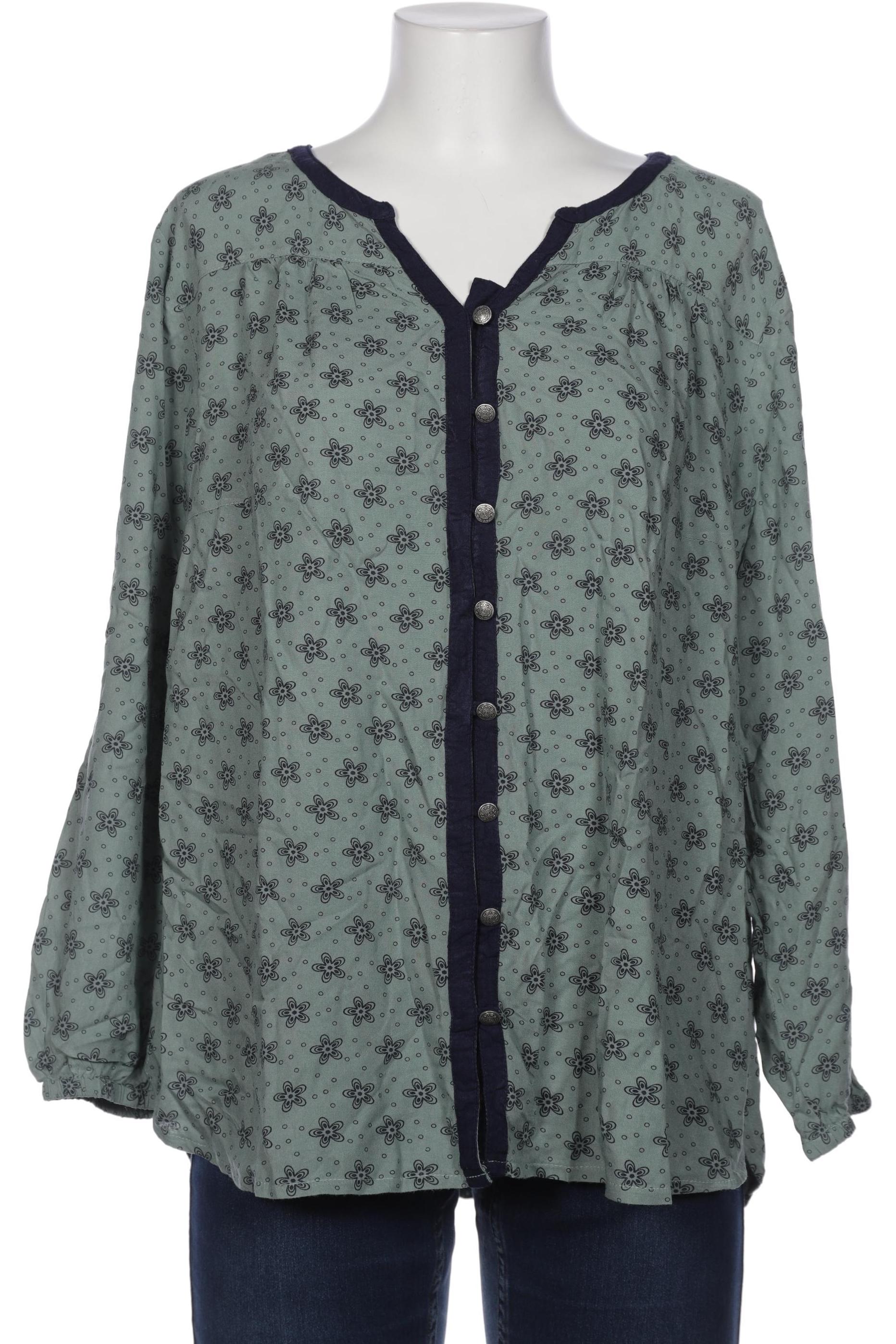 

sheego Damen Bluse, grün, Gr. 40