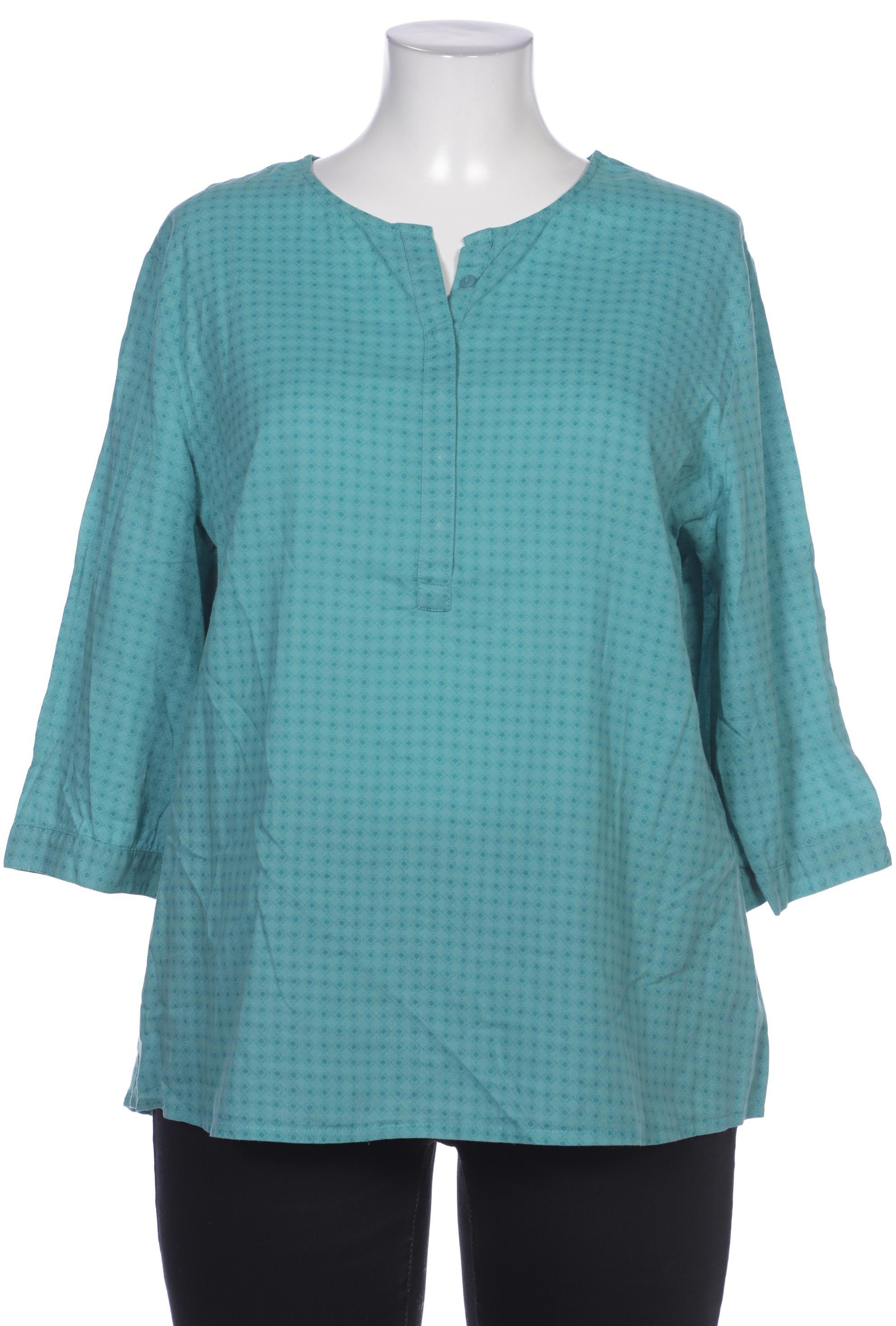 

sheego Damen Bluse, türkis, Gr. 44