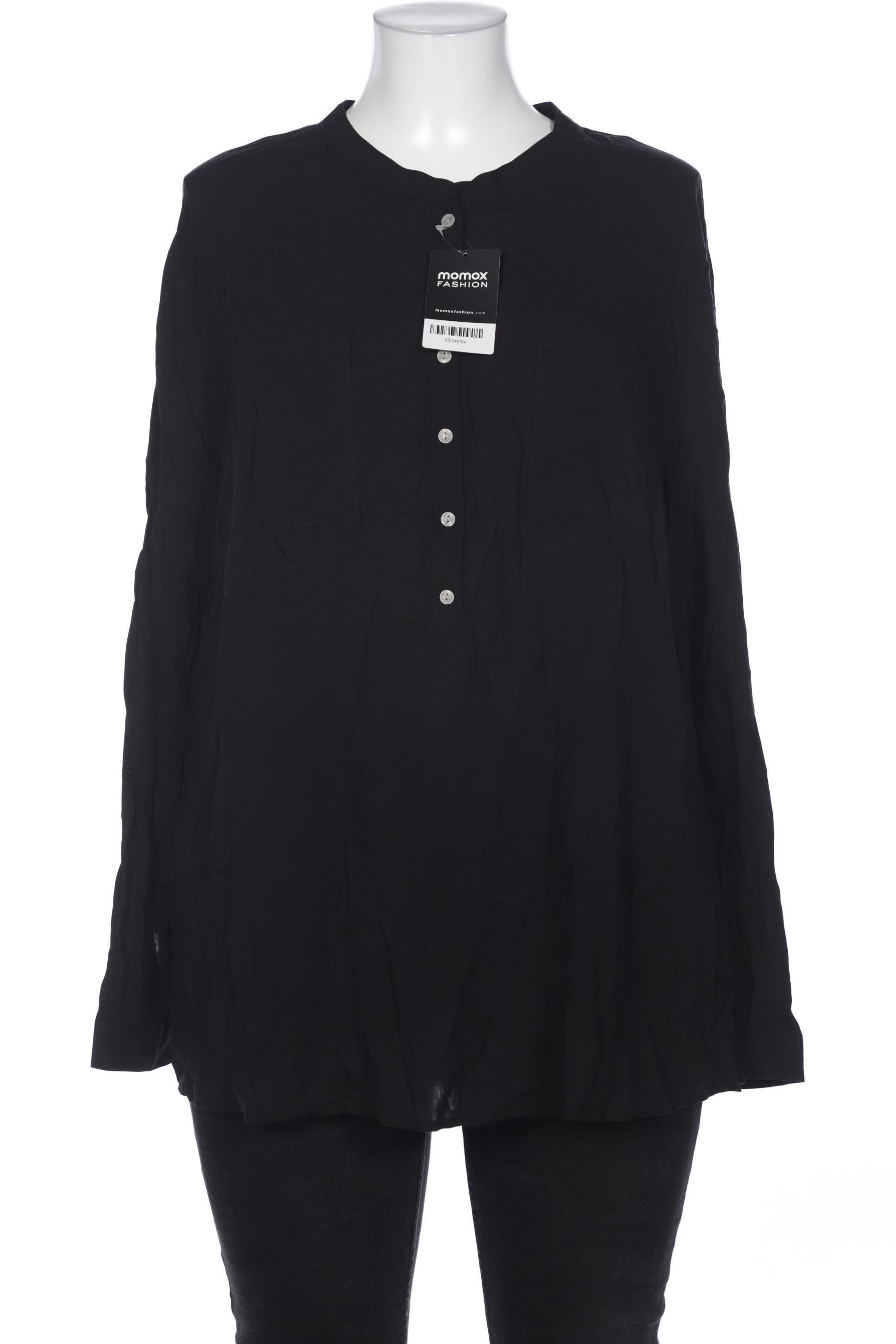 

sheego Damen Bluse, schwarz, Gr. 50
