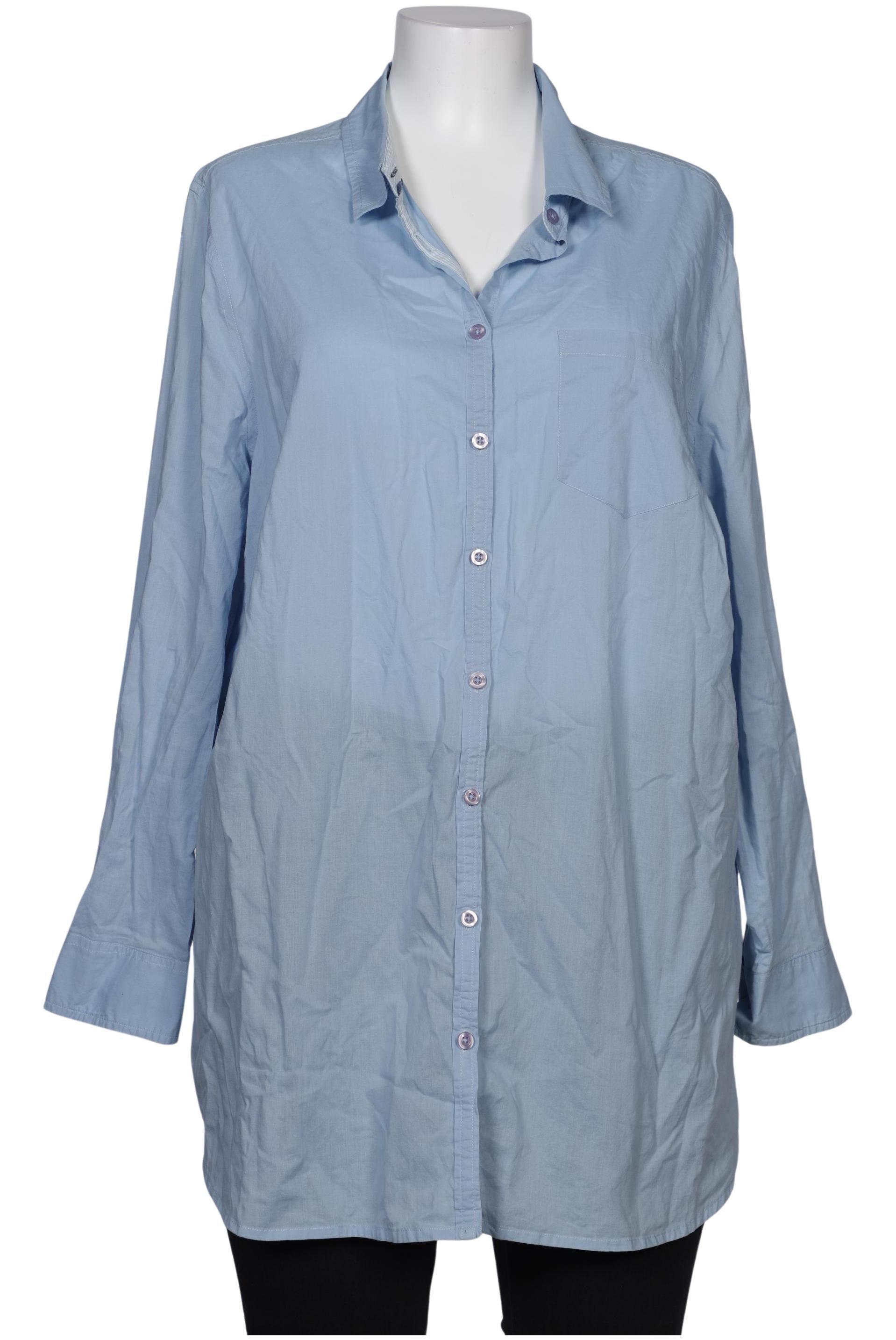 

sheego Damen Bluse, hellblau, Gr. 52