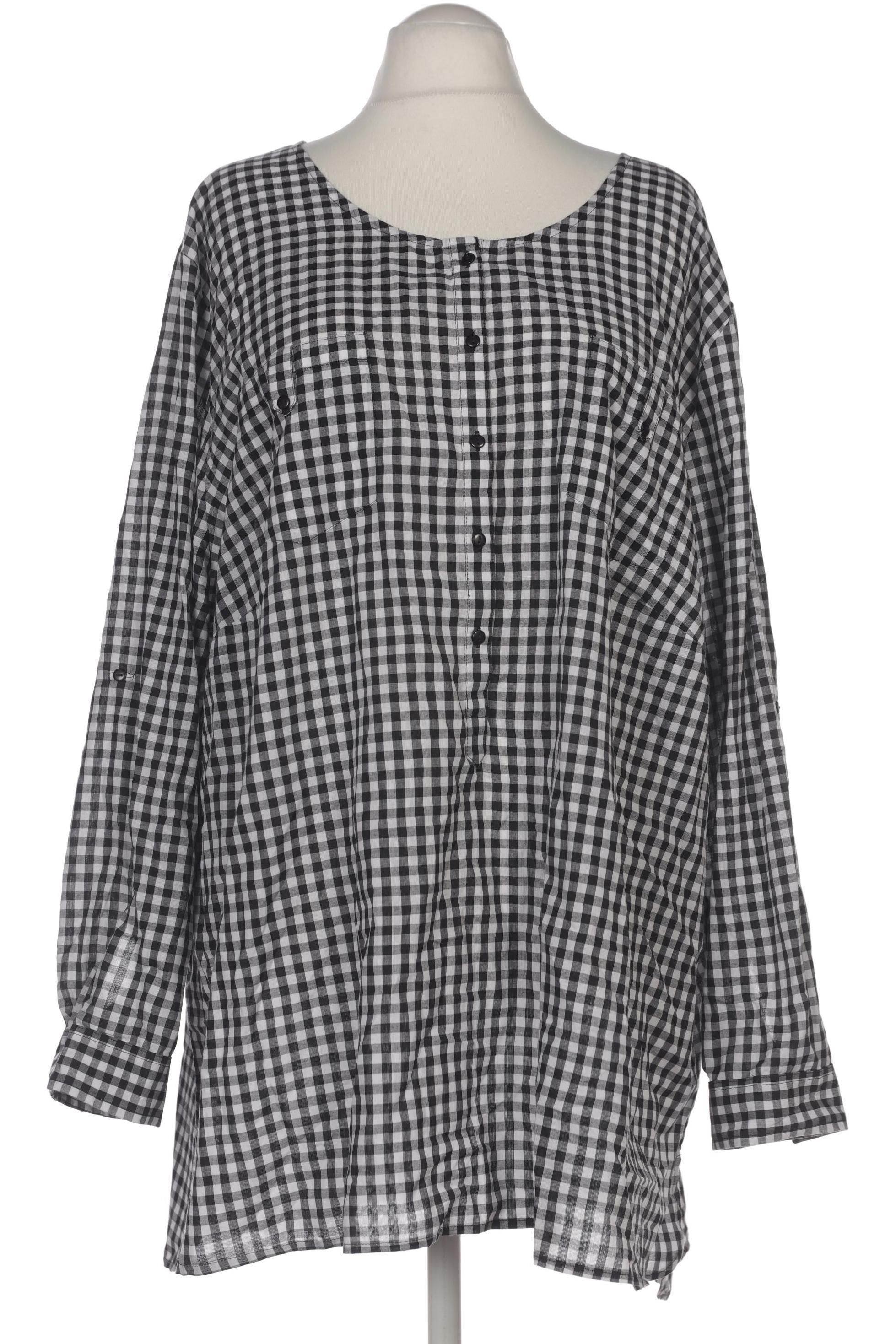 

sheego Damen Bluse, schwarz, Gr. 56