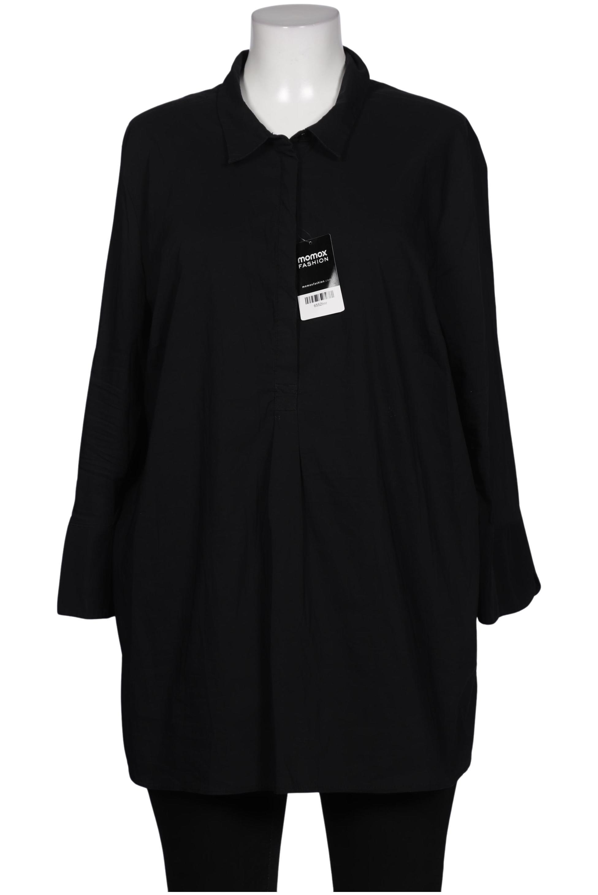 

sheego Damen Bluse, schwarz, Gr. 50